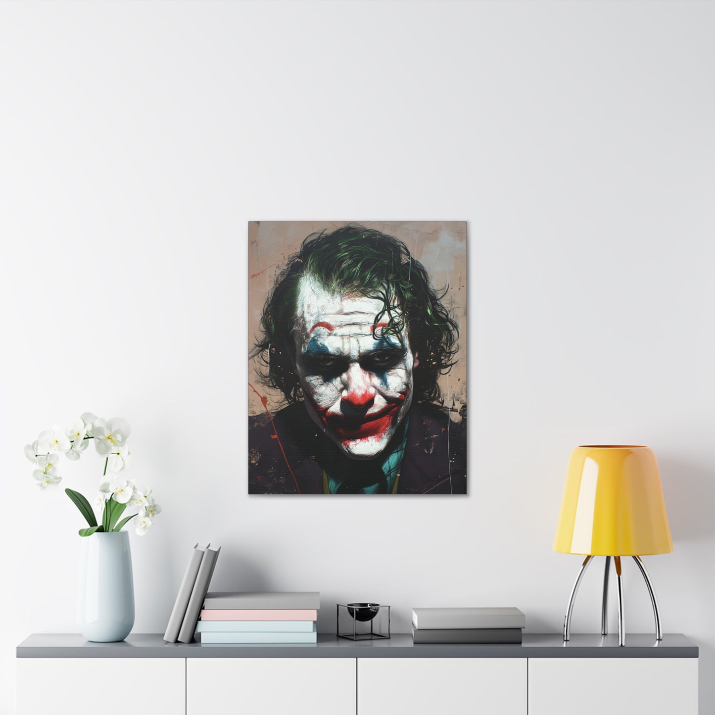 Joker 2 Canvas Stretched, 0.75"