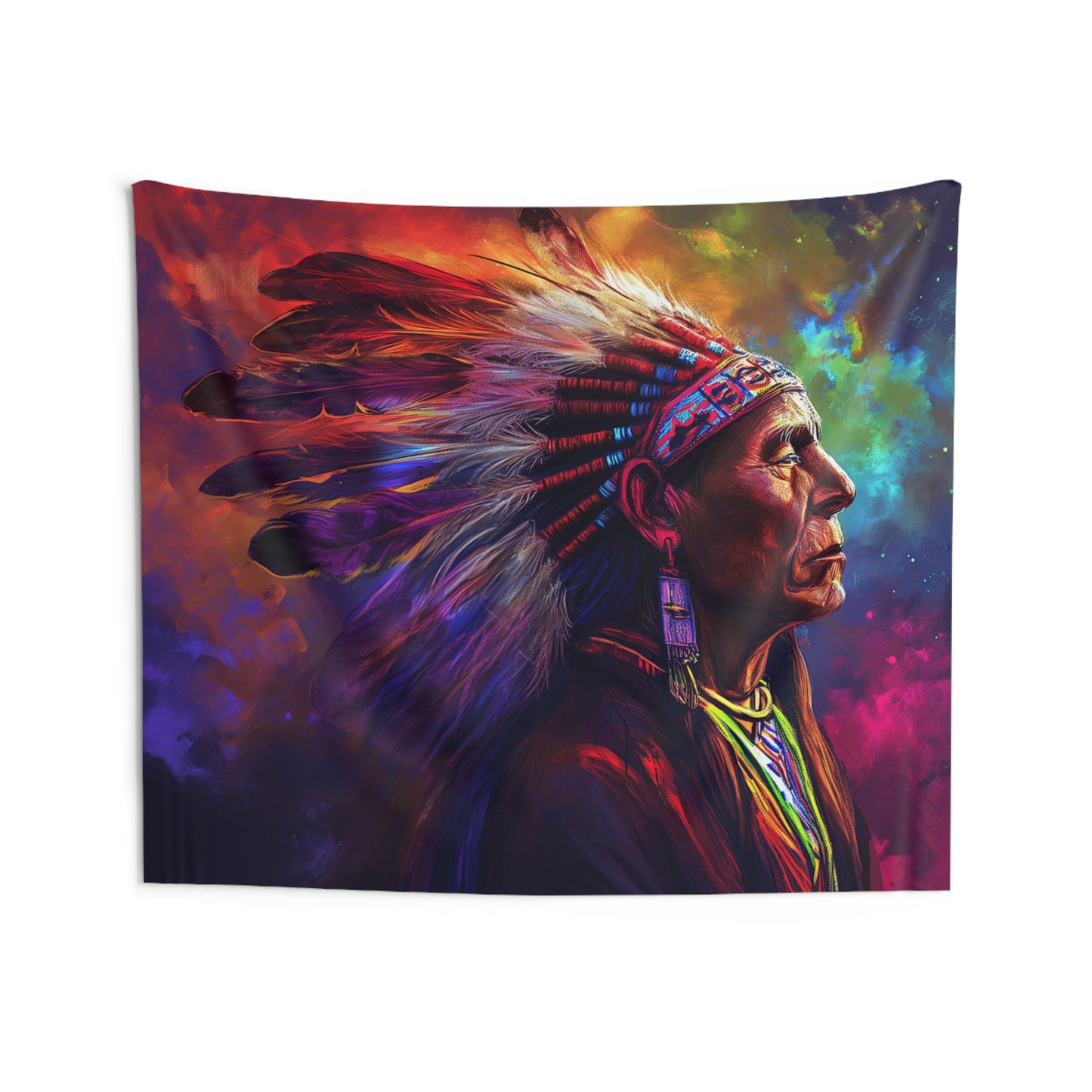 Chief 2 Indoor Wall Tapestries