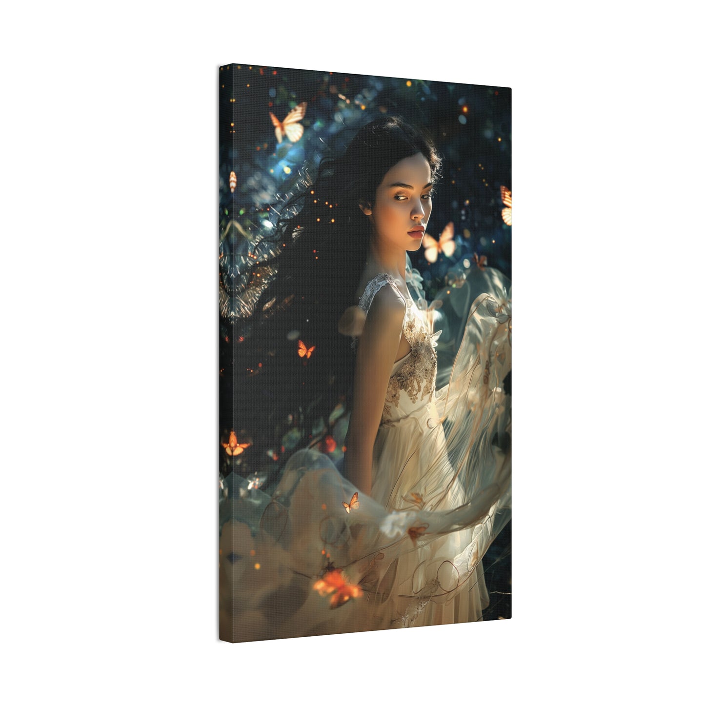 Butterfly Goddess 2 Canvas Stretched, 0.75"
