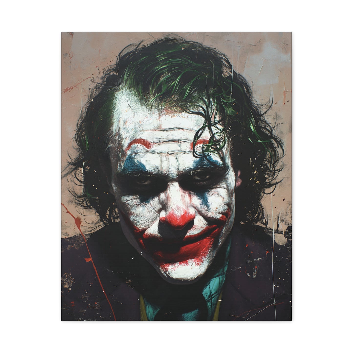 Joker 2 Canvas Stretched, 0.75"
