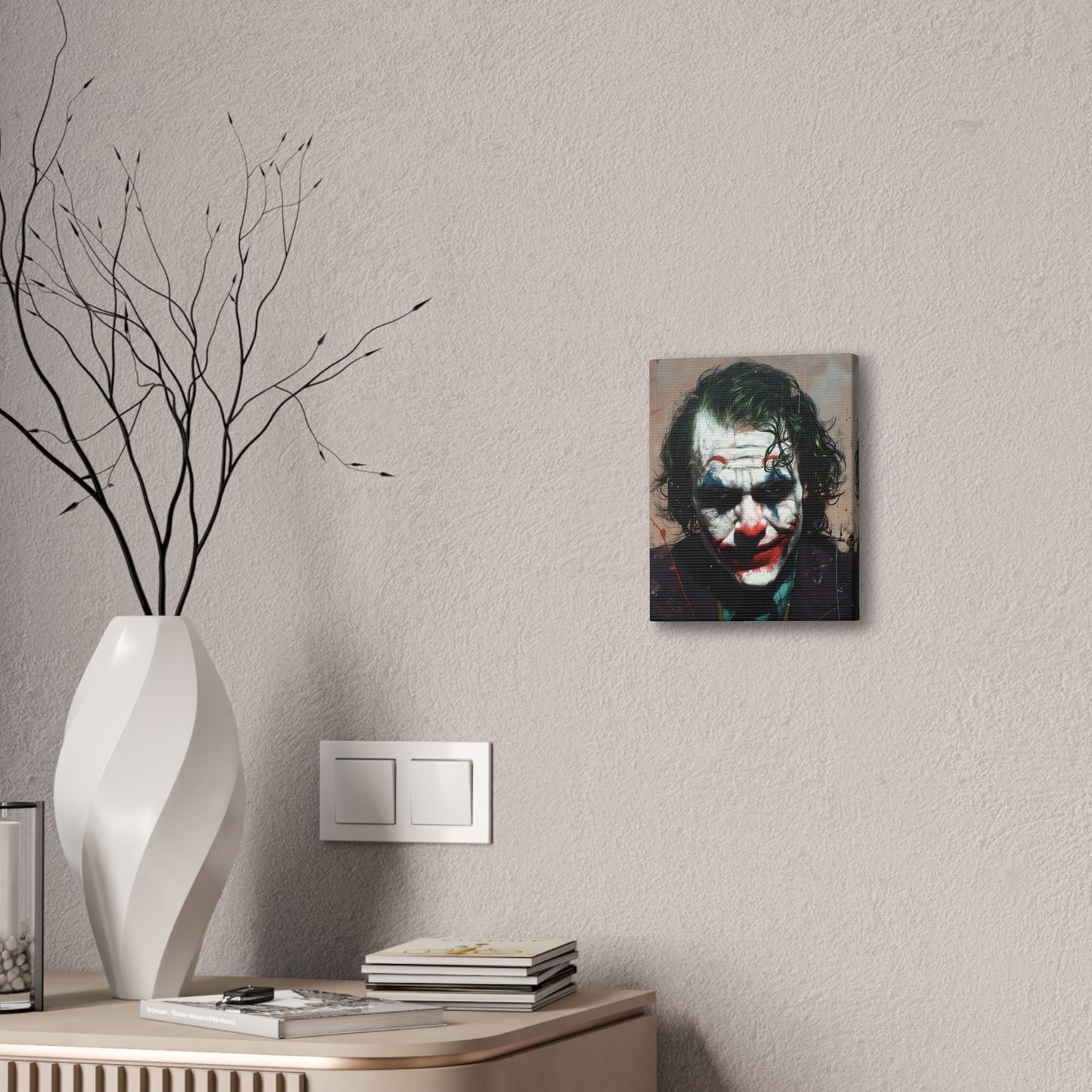 Joker 2 Canvas Stretched, 0.75"