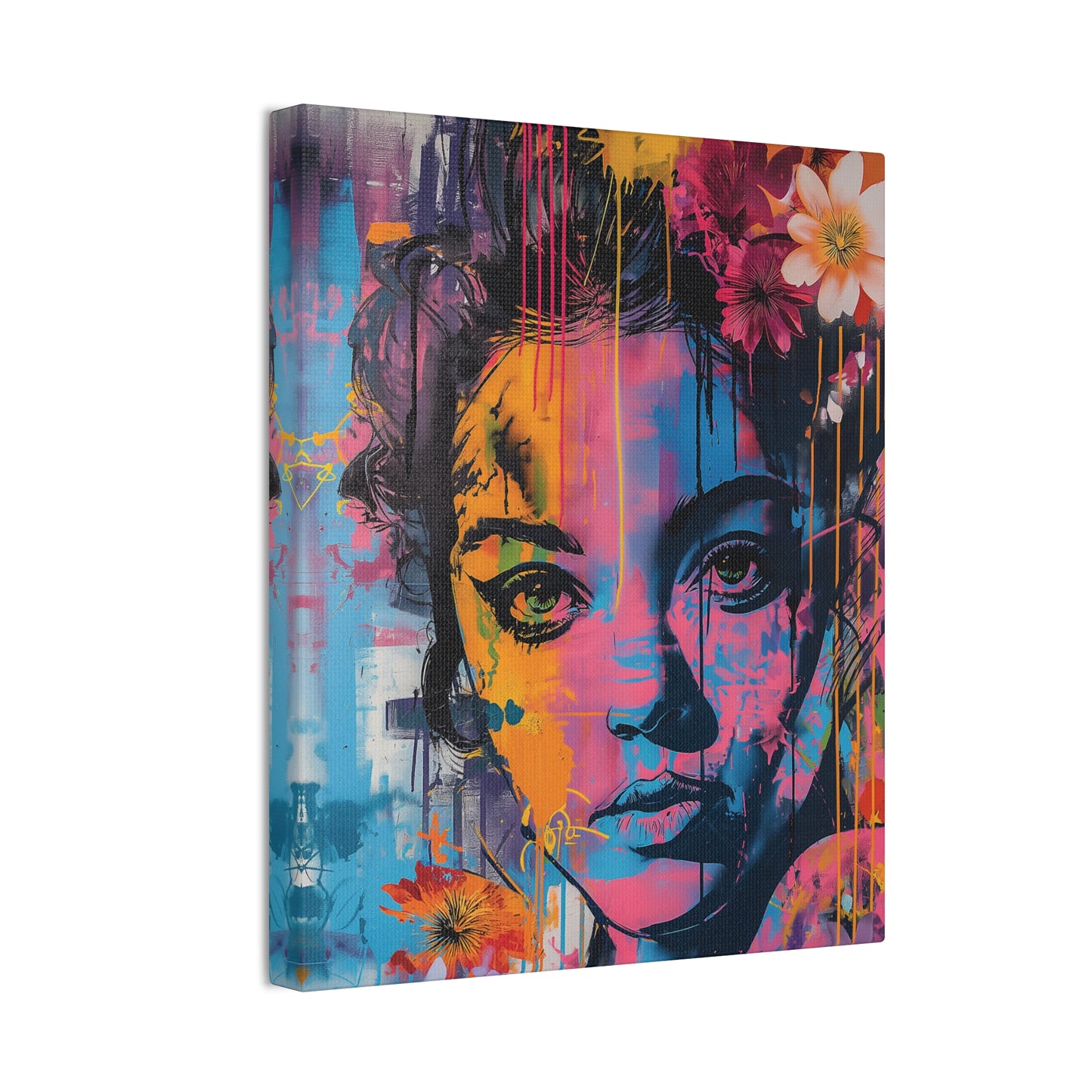 Girl 6 Canvas Stretched, 0.75"