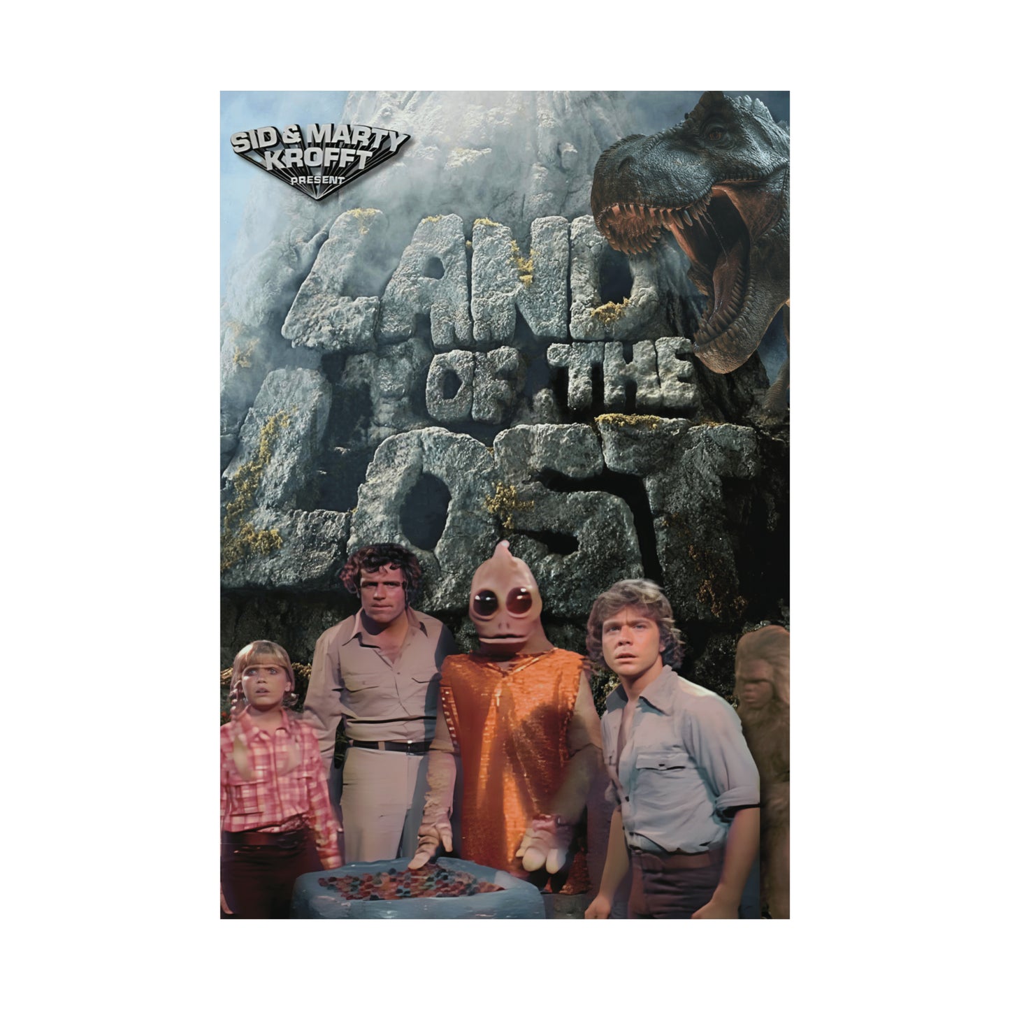 Land of the Lost Matte Vertical Posters