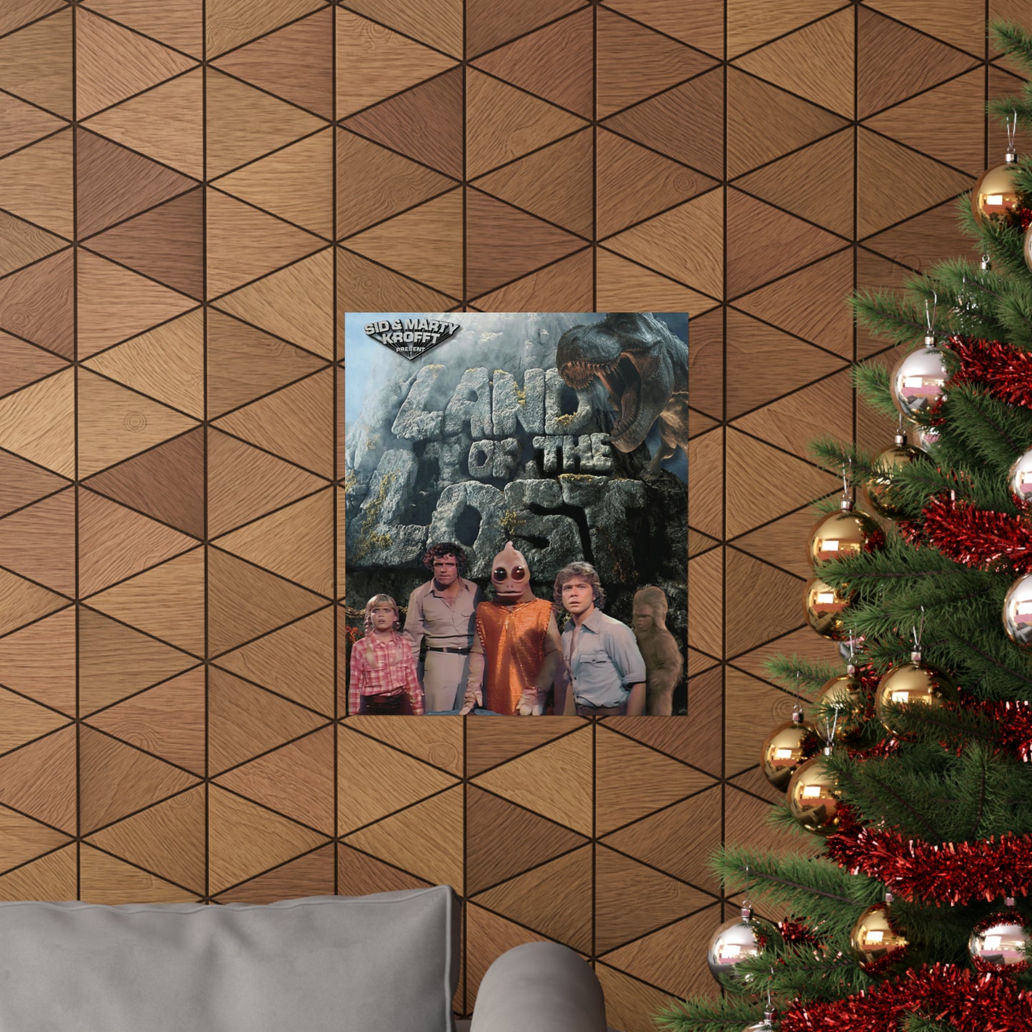 Land of the Lost Matte Vertical Posters