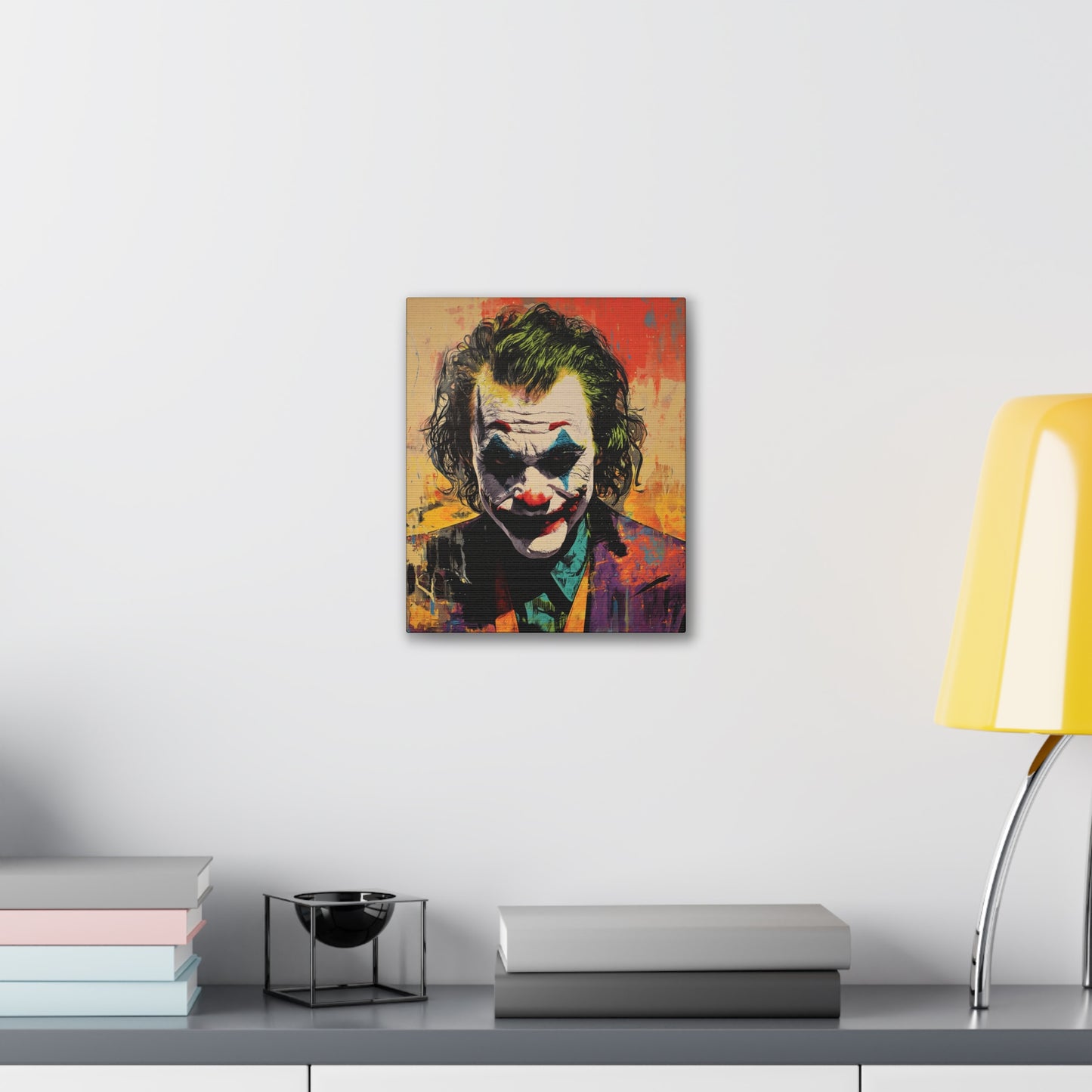 Joker 1 Canvas Stretched, 0.75"