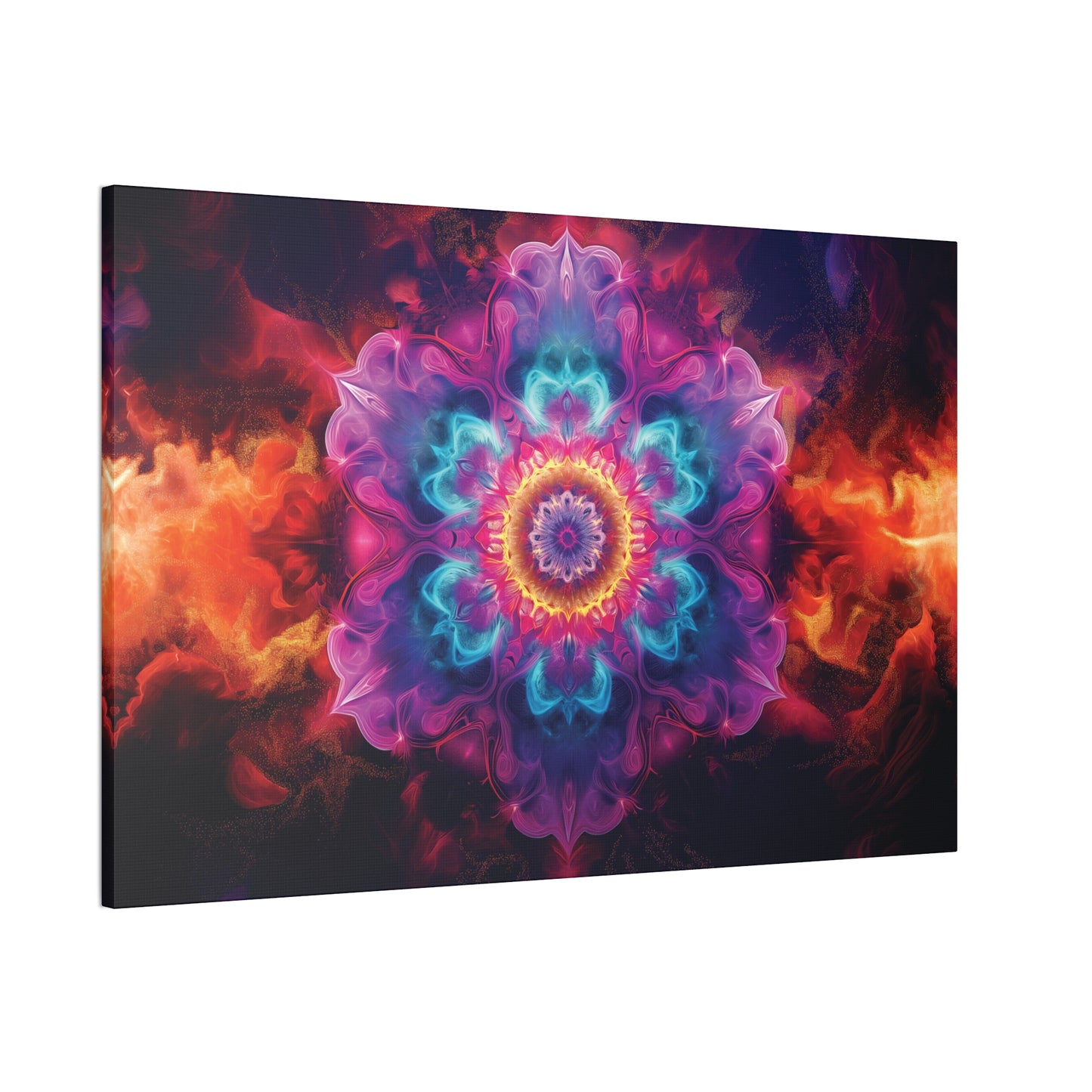 Deep Mandala 1 Canvas Stretched, 0.75"