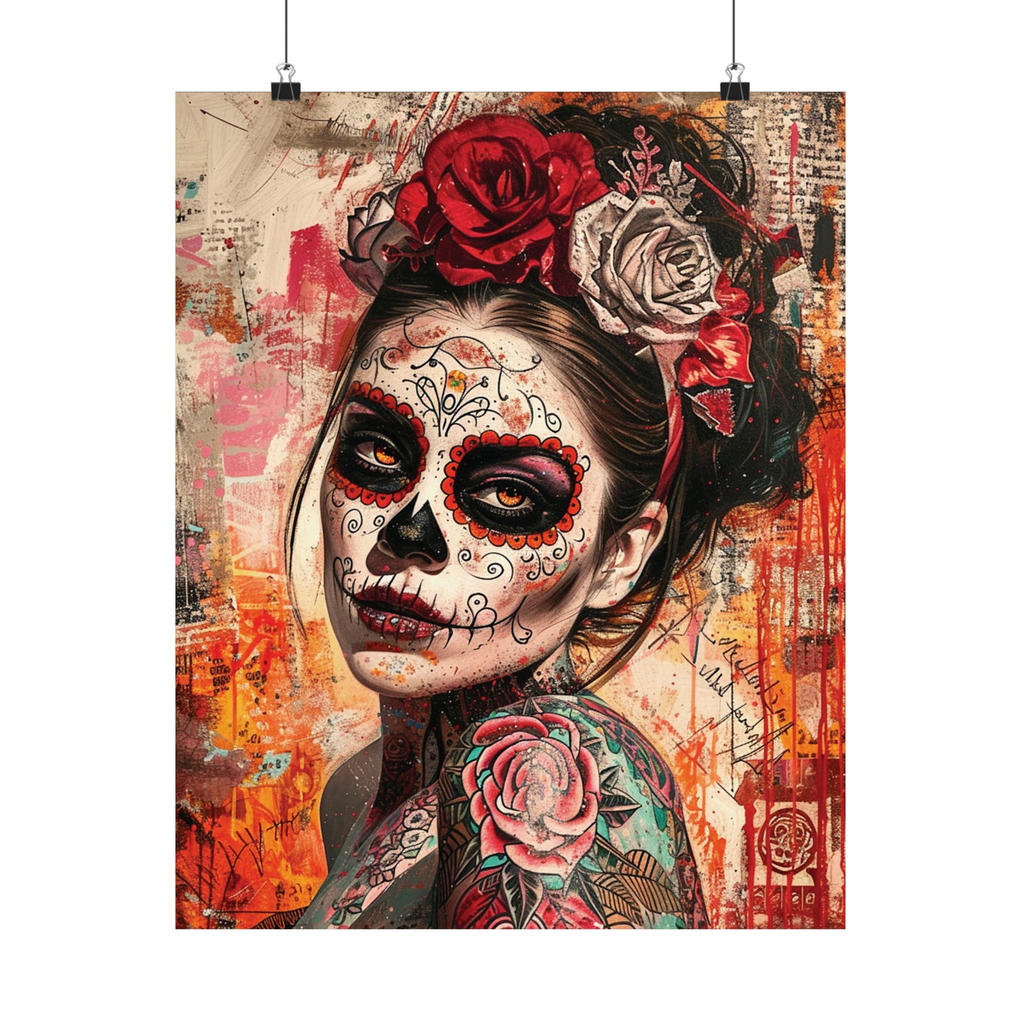 Day of the Dead 6 Matte Vertical Posters