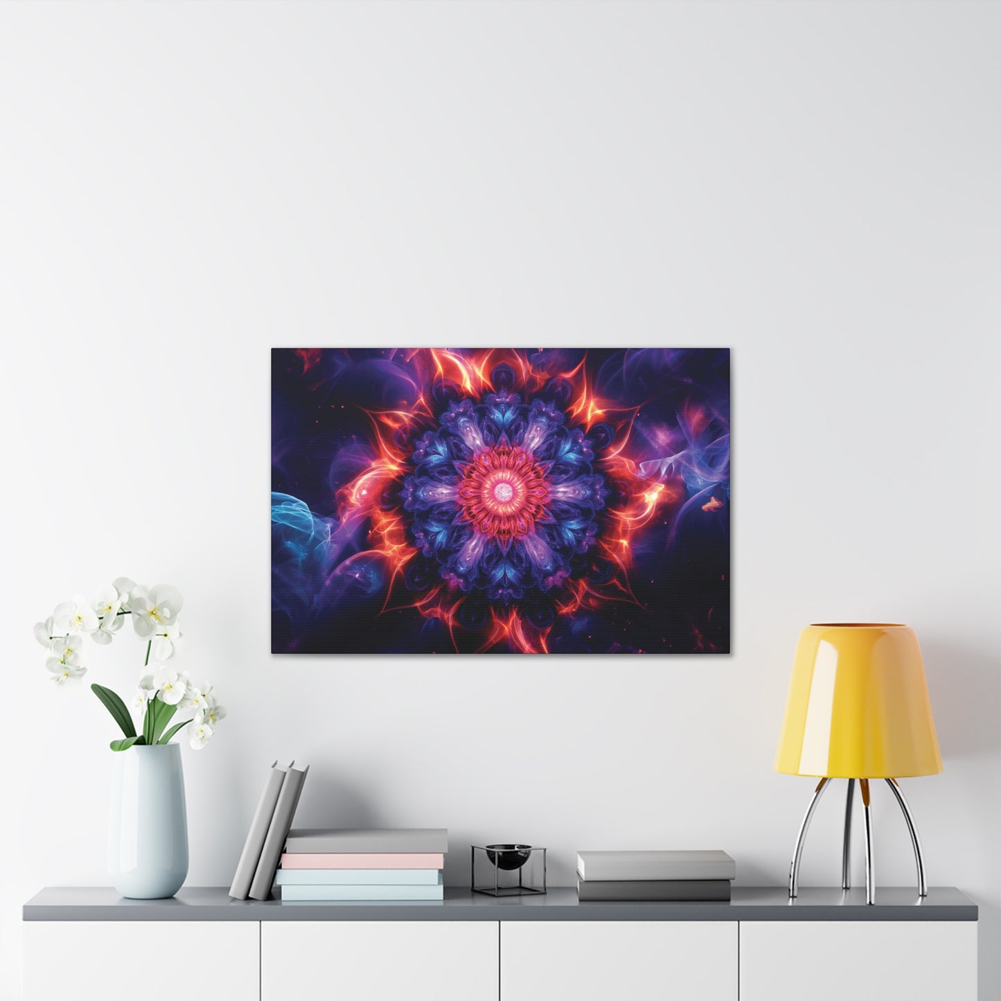 Deep Mandala 11 Canvas Stretched, 0.75"