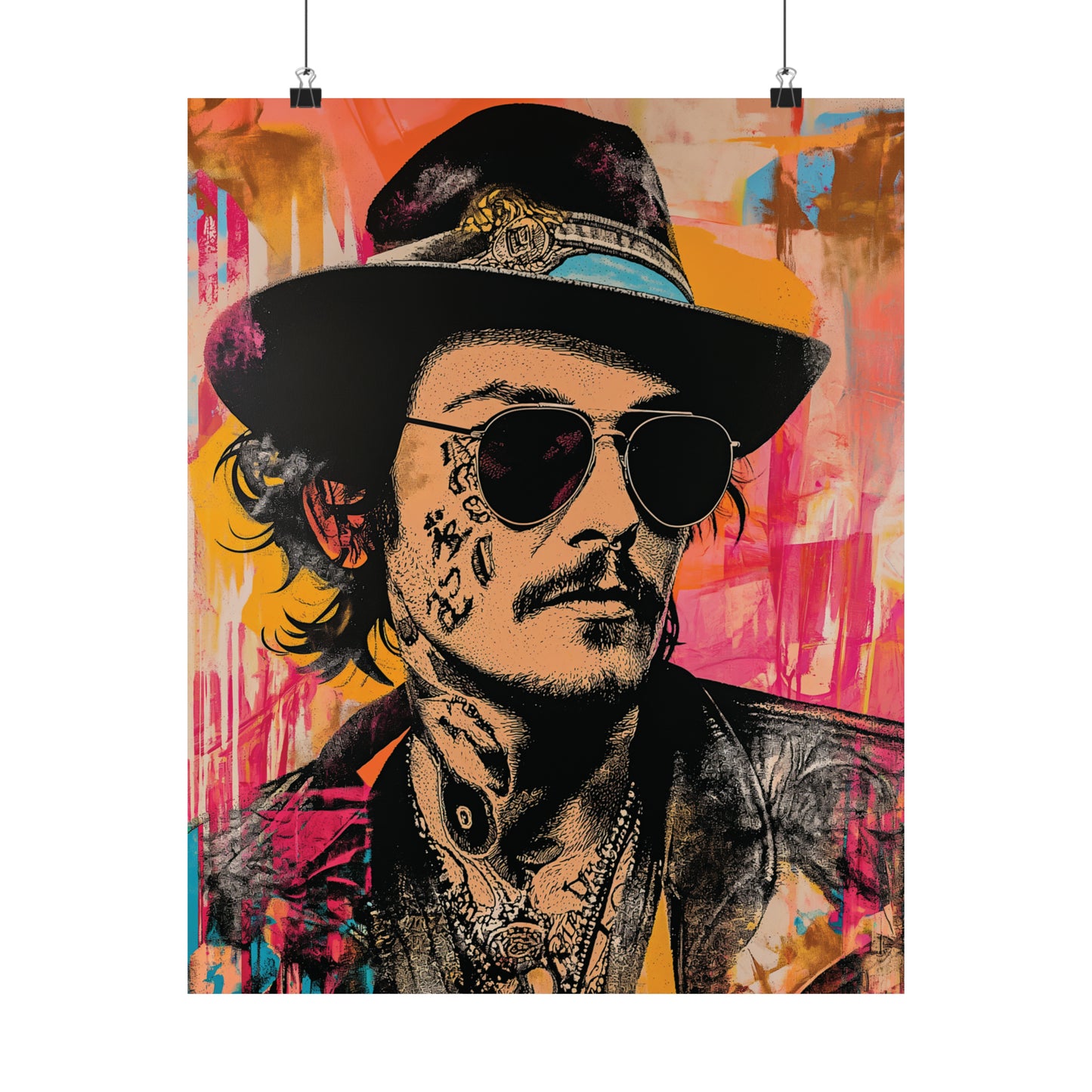 Depp 1 Matte Vertical Posters