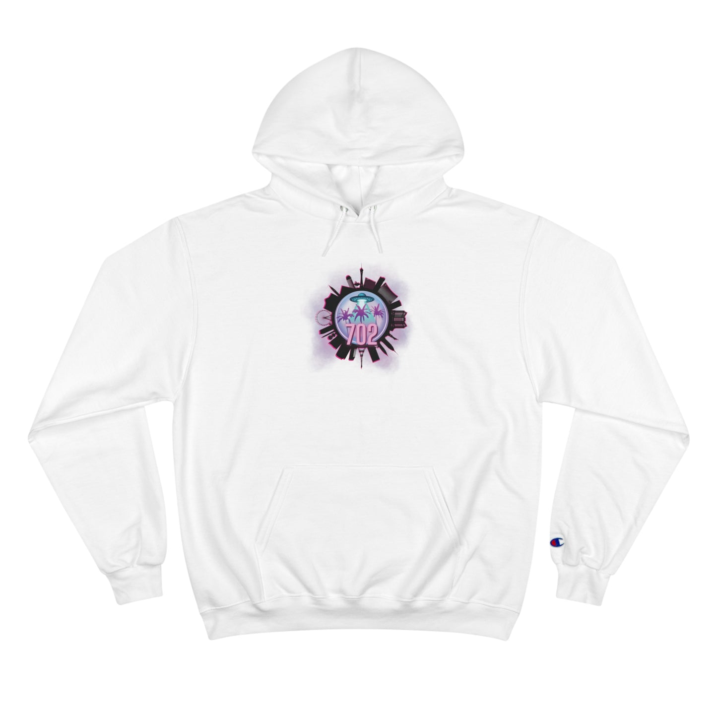 Las Vegas 702 Champion Hoodie