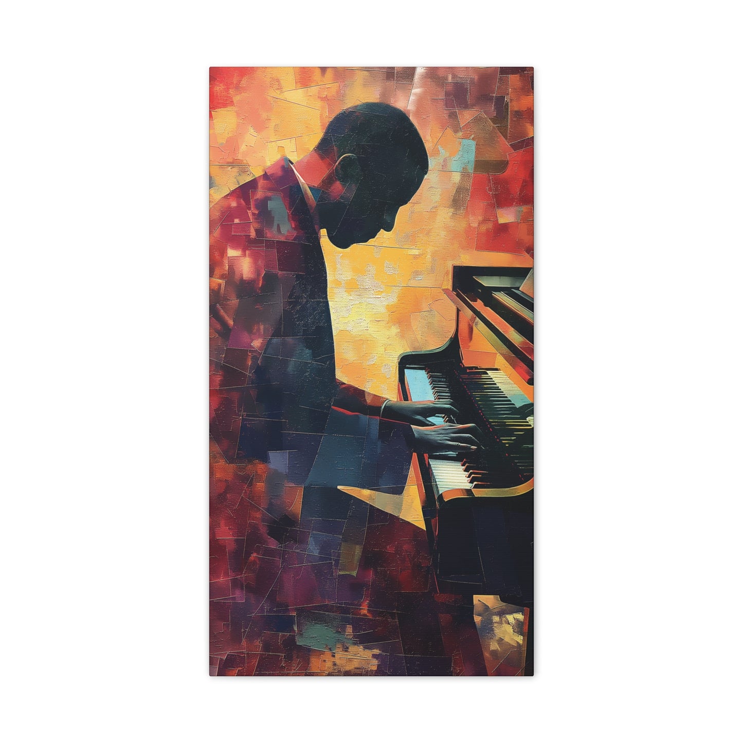 Piano 1 Canvas Stretched, 0.75"