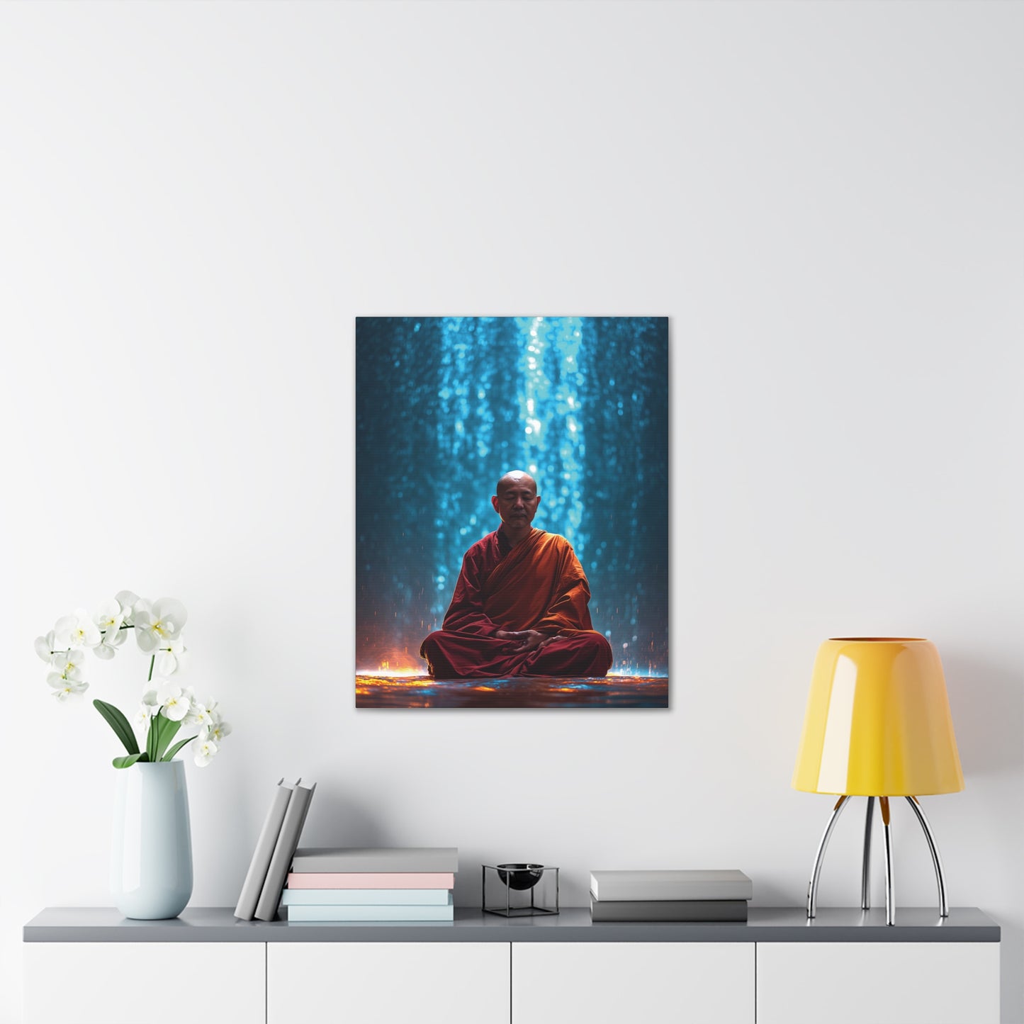 Monk 21 Canvas Stretched, 0.75"