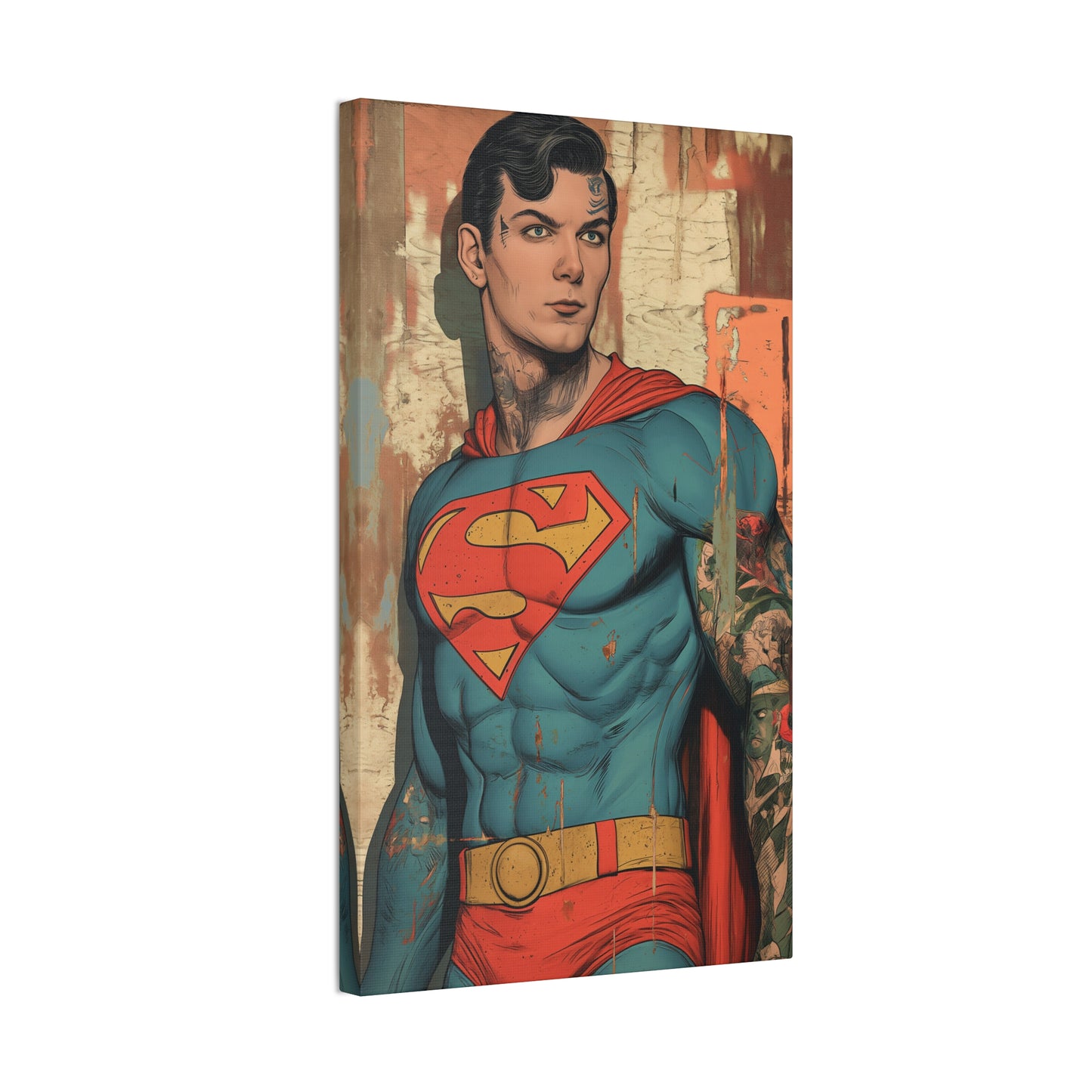 Super 1 Canvas Stretched, 0.75"