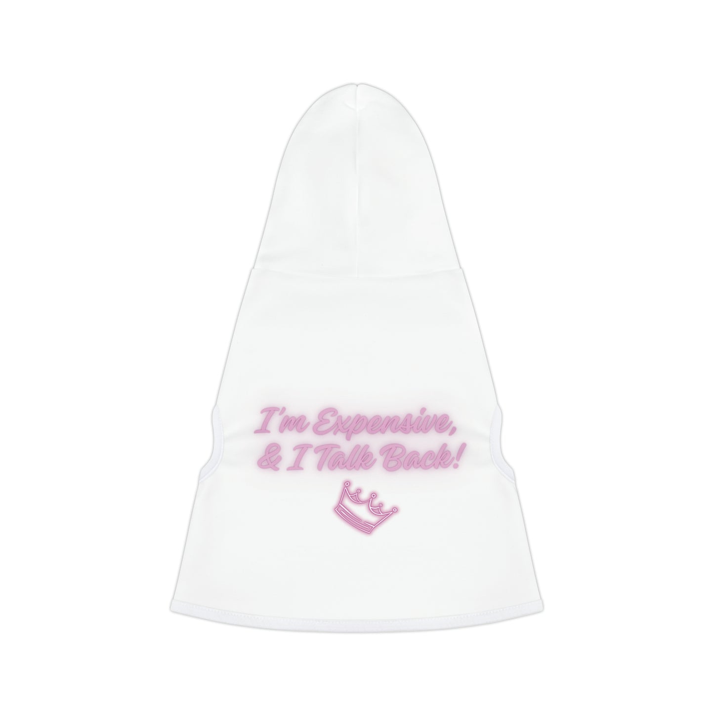 I'm and Talk Back Expensive Pet Hoodie