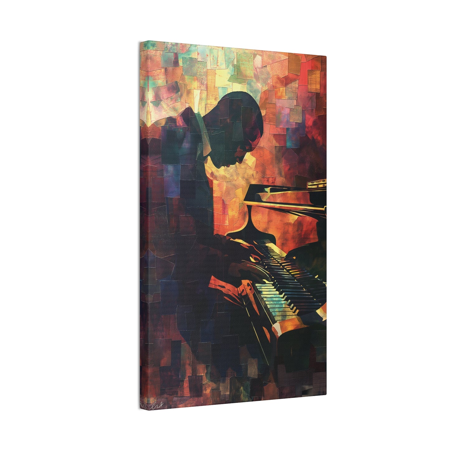 Piano 2 Canvas Stretched, 0.75"
