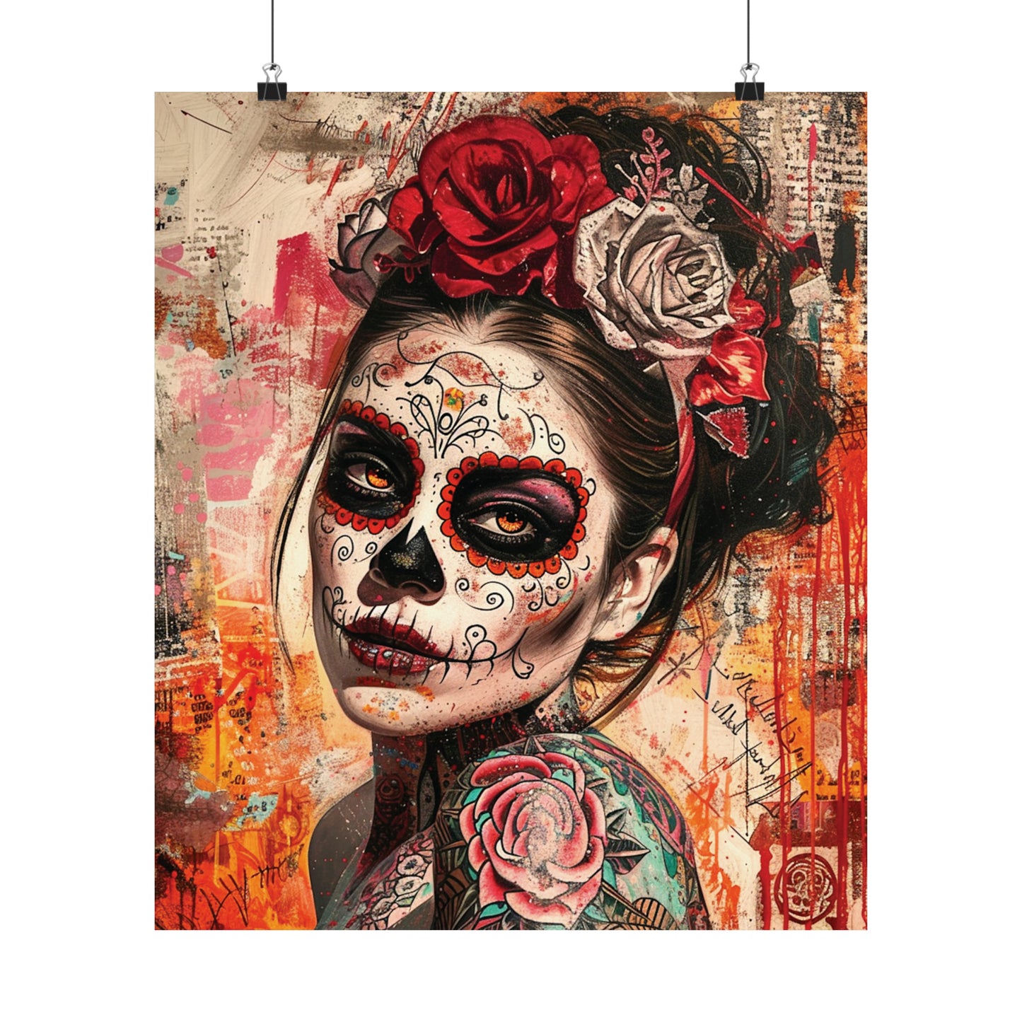 Day of the Dead 6 Matte Vertical Posters