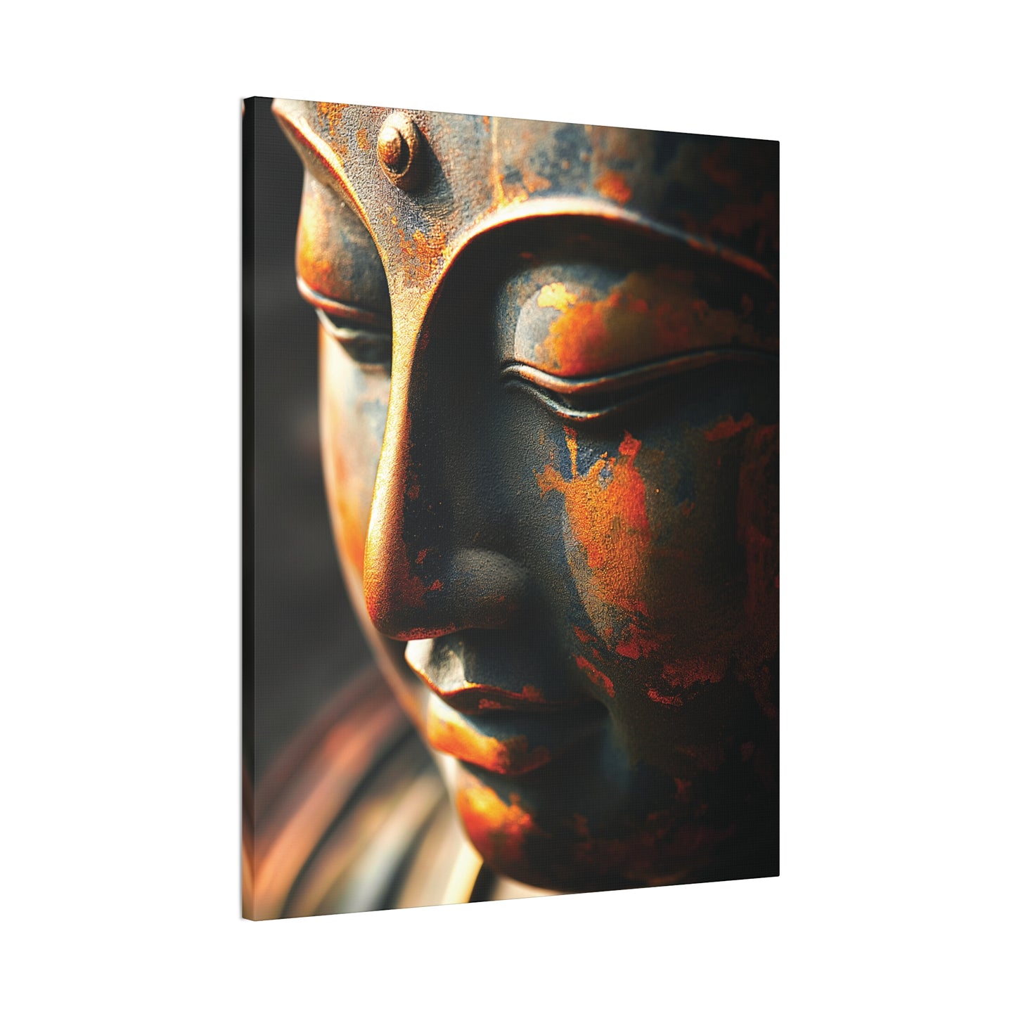 Buddha 21 Canvas Stretched, 0.75"