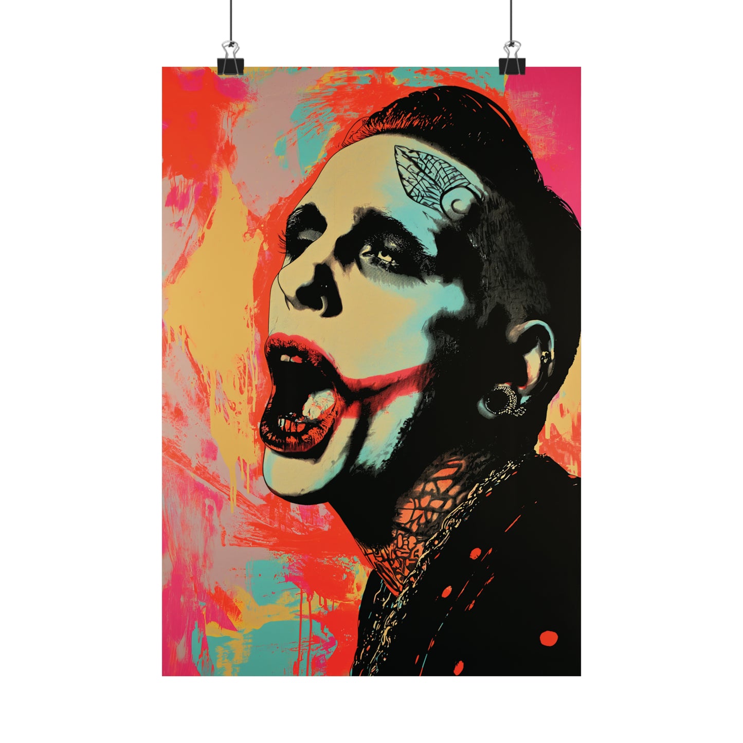 Manson 1 Matte Vertical Posters