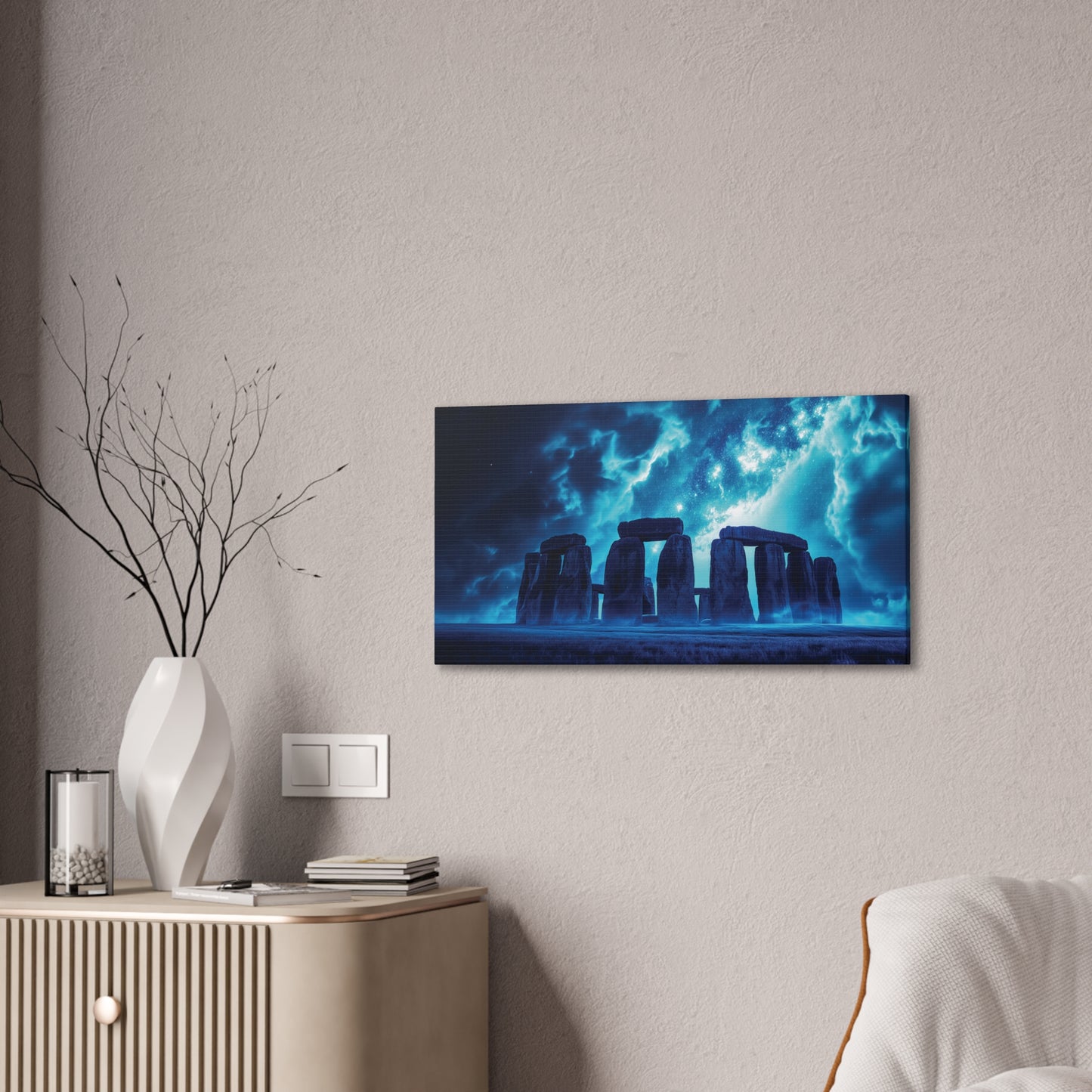 Stonehenge Energy 2 Canvas Stretched, 0.75"