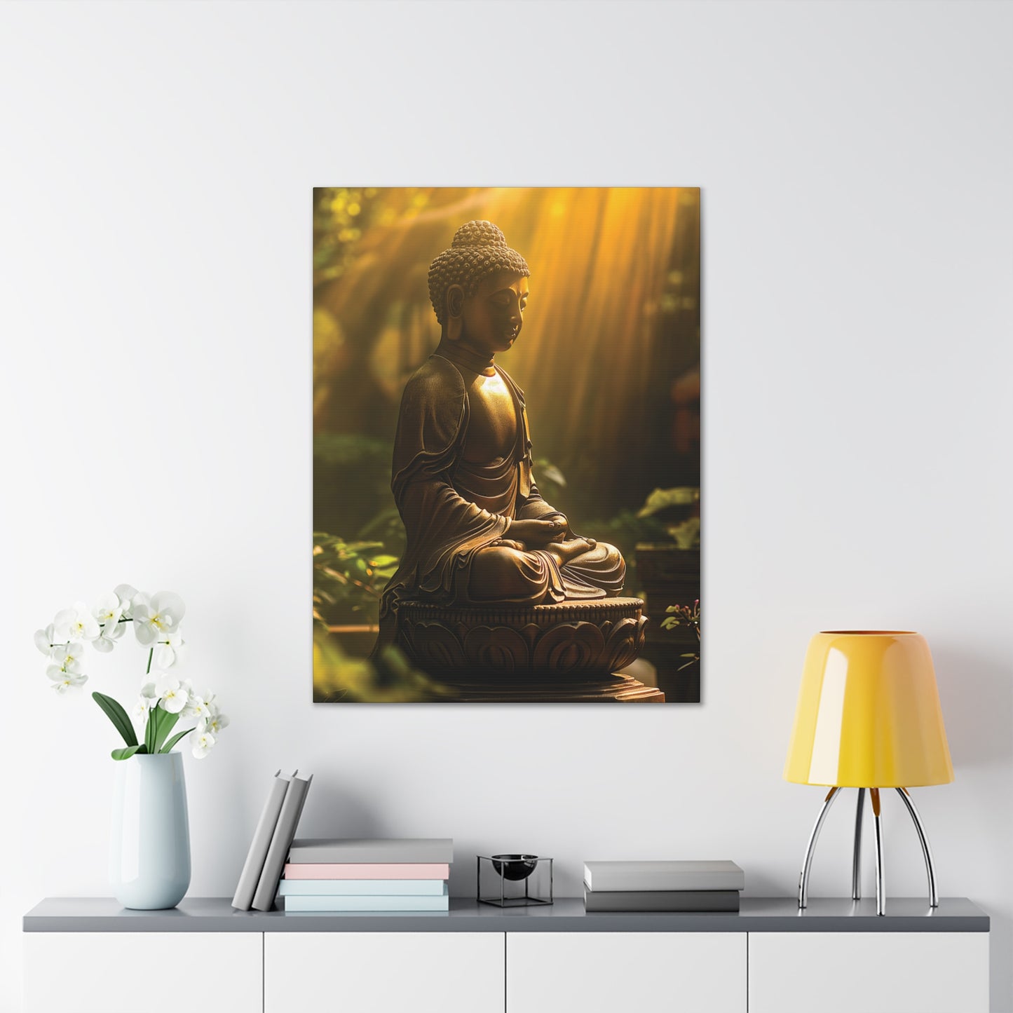 Buddha 26 Canvas Stretched, 0.75"