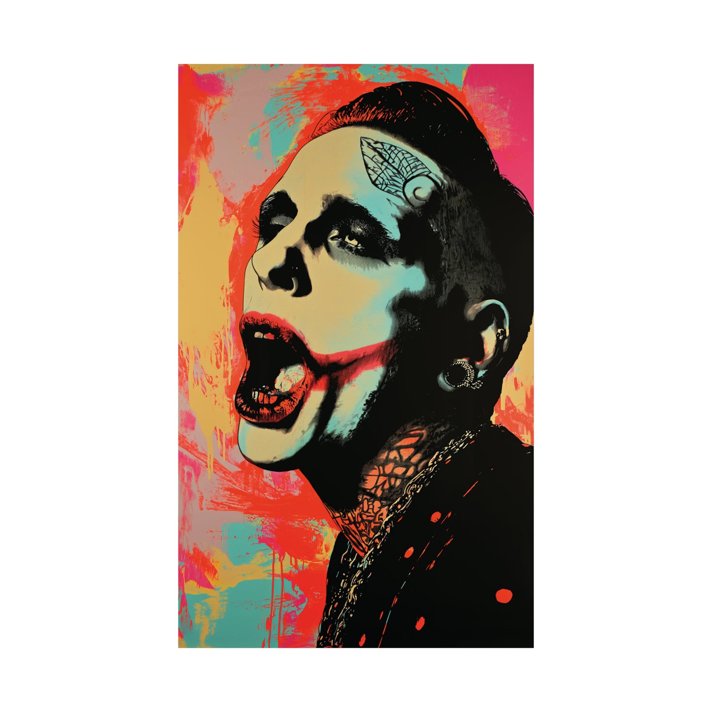 Manson 1 Matte Vertical Posters