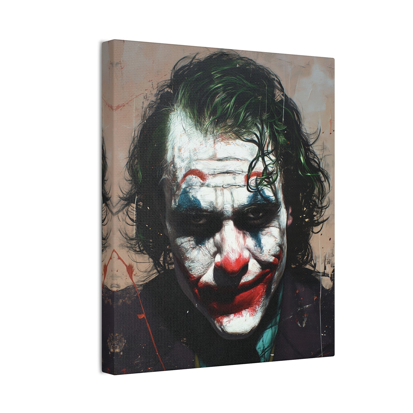 Joker 2 Canvas Stretched, 0.75"