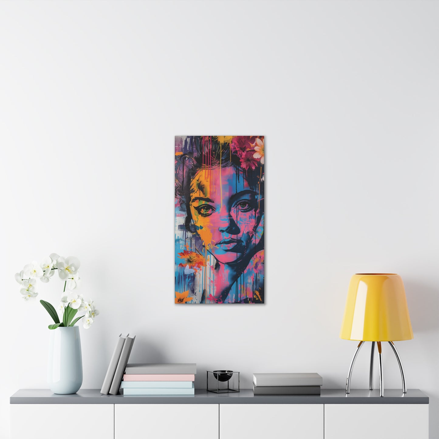 Girl 6 Canvas Stretched, 0.75"