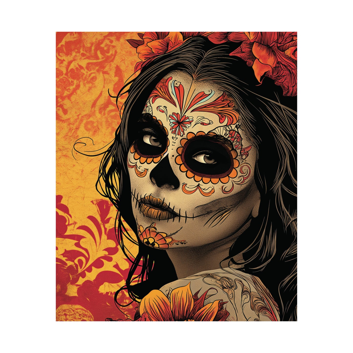 Day of the Dead 9 Matte Vertical Posters