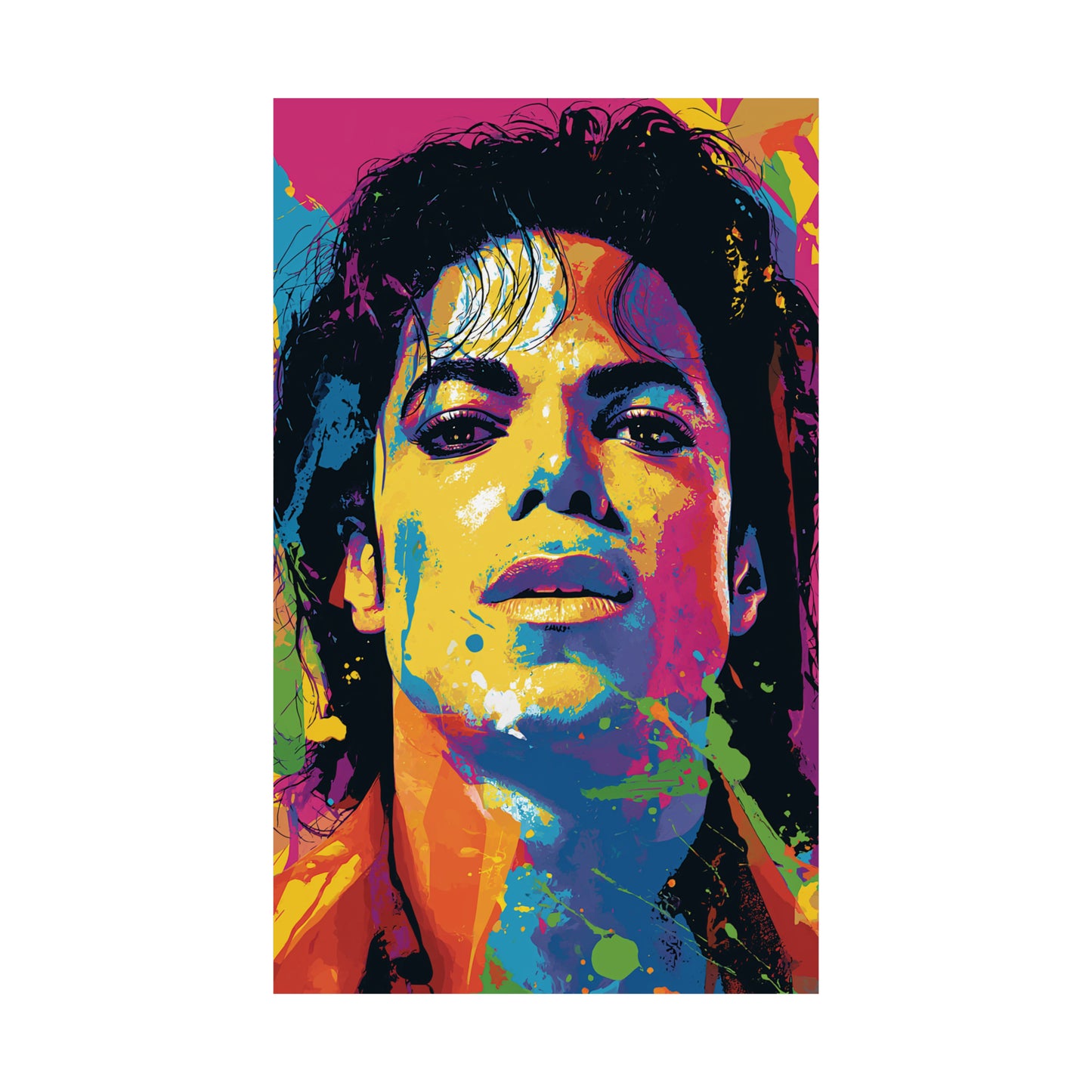 Jackson 1 Matte Vertical Posters