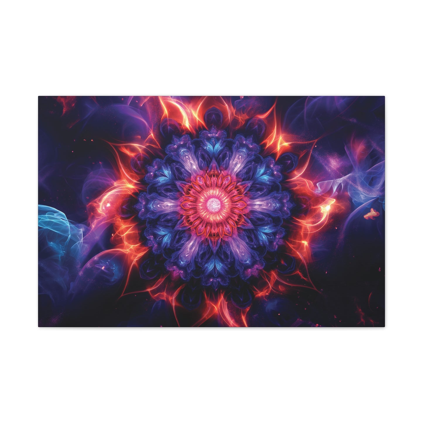 Deep Mandala 11 Canvas Stretched, 0.75"