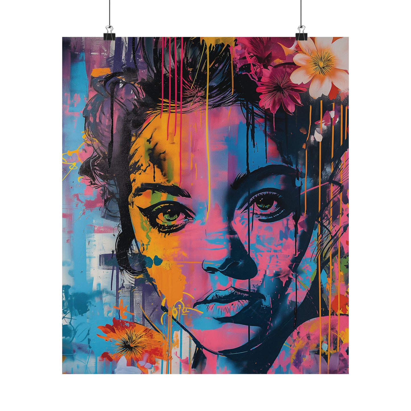 Girl 4 Matte Vertical Posters