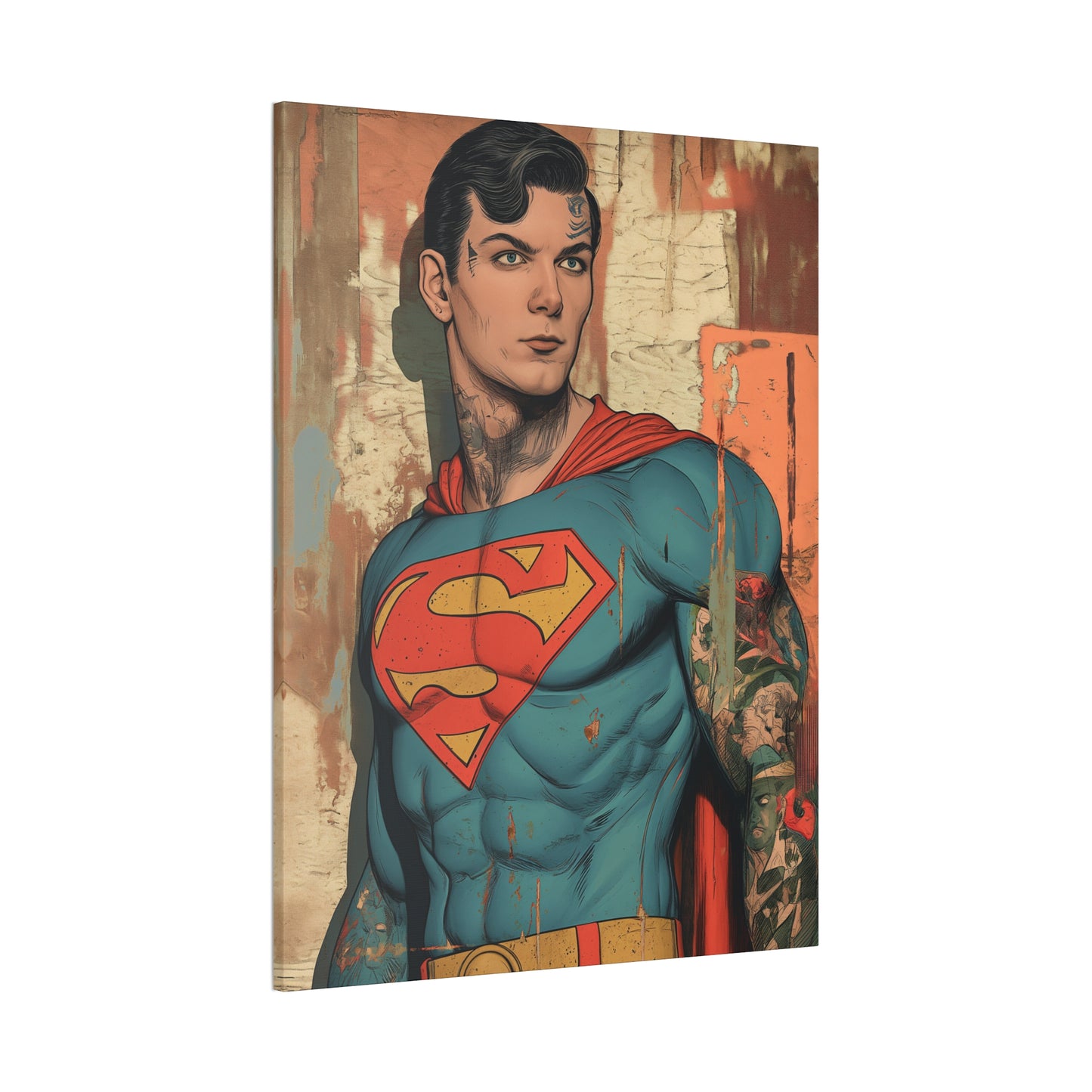 Super 1 Canvas Stretched, 0.75"