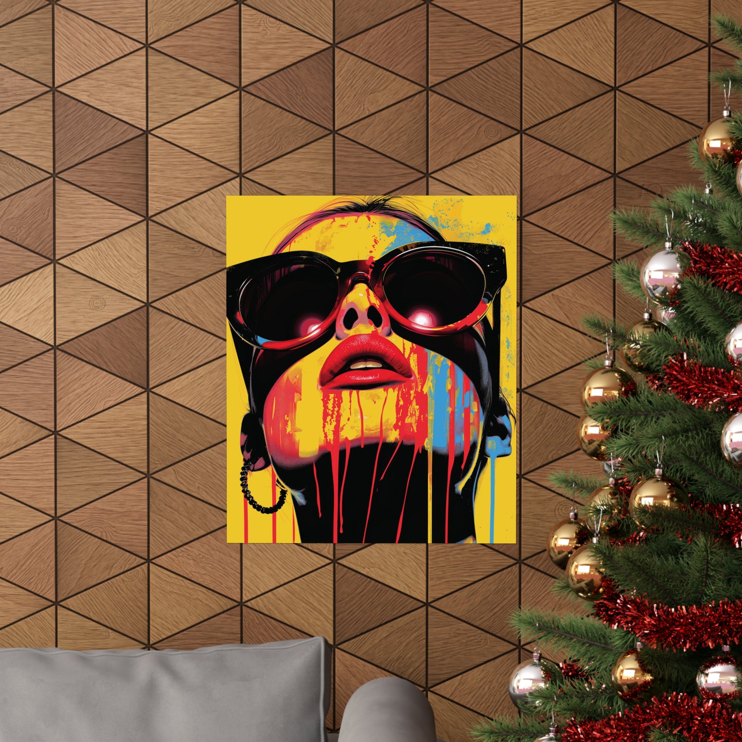 Melting Woman 1 Matte Vertical Posters