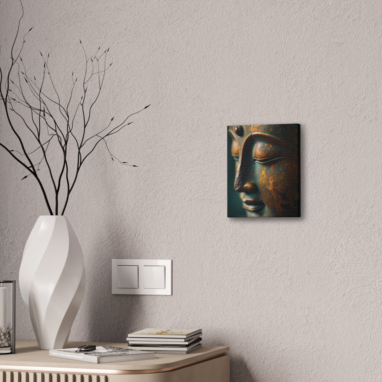 Buddha 22 Canvas Stretched, 0.75"