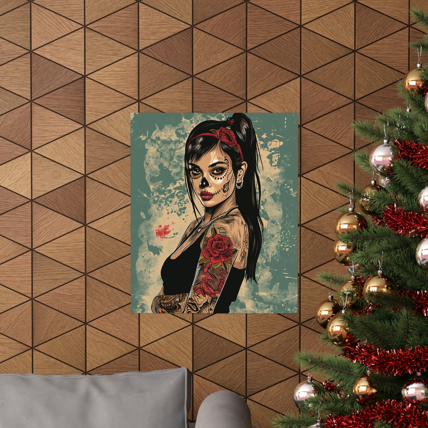 Day of the Dead 5 Matte Vertical Posters