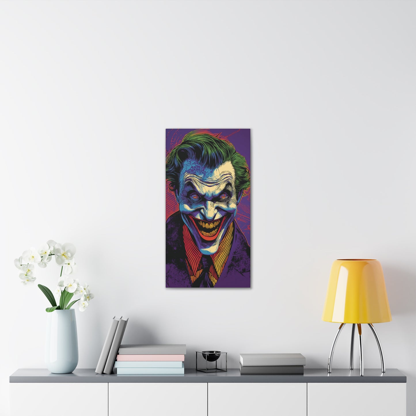 Joker 1 Canvas Stretched, 0.75"