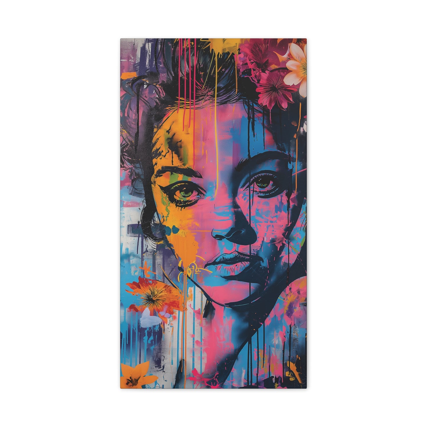 Girl 6 Canvas Stretched, 0.75"