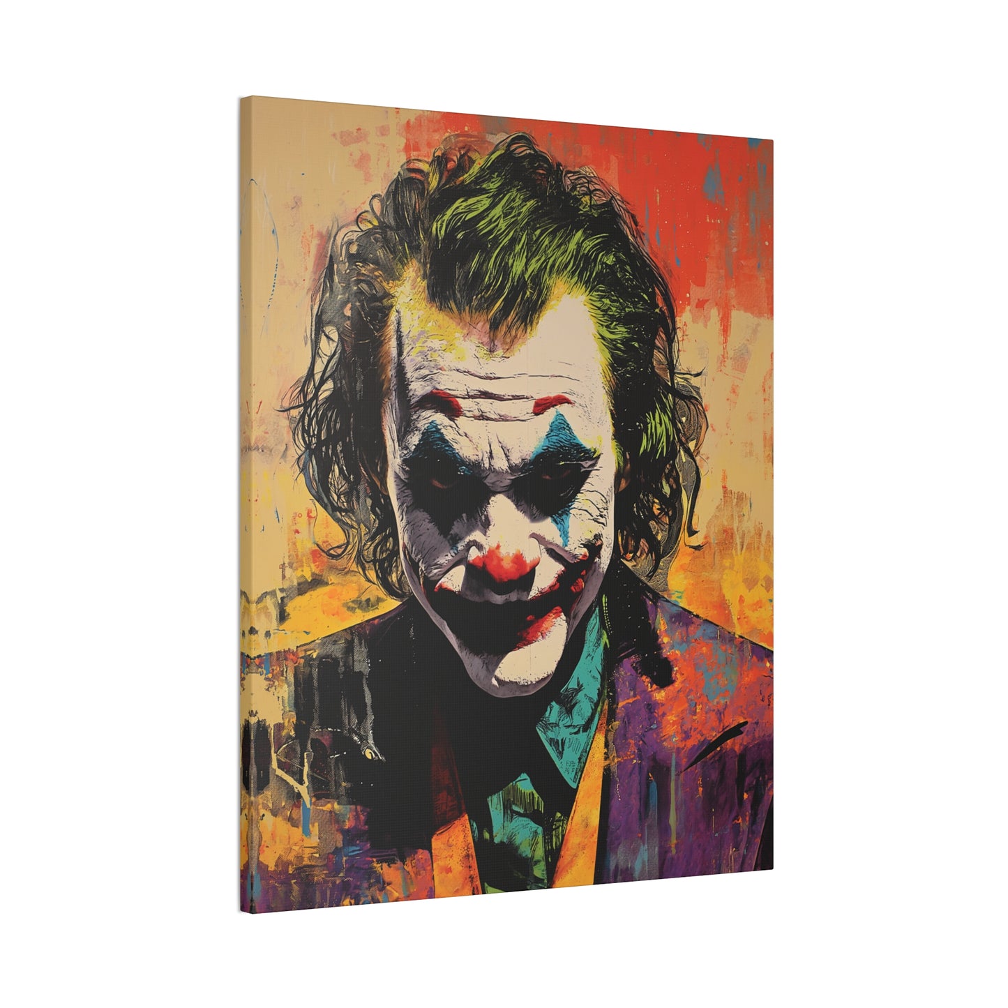 Joker 1 Canvas Stretched, 0.75"