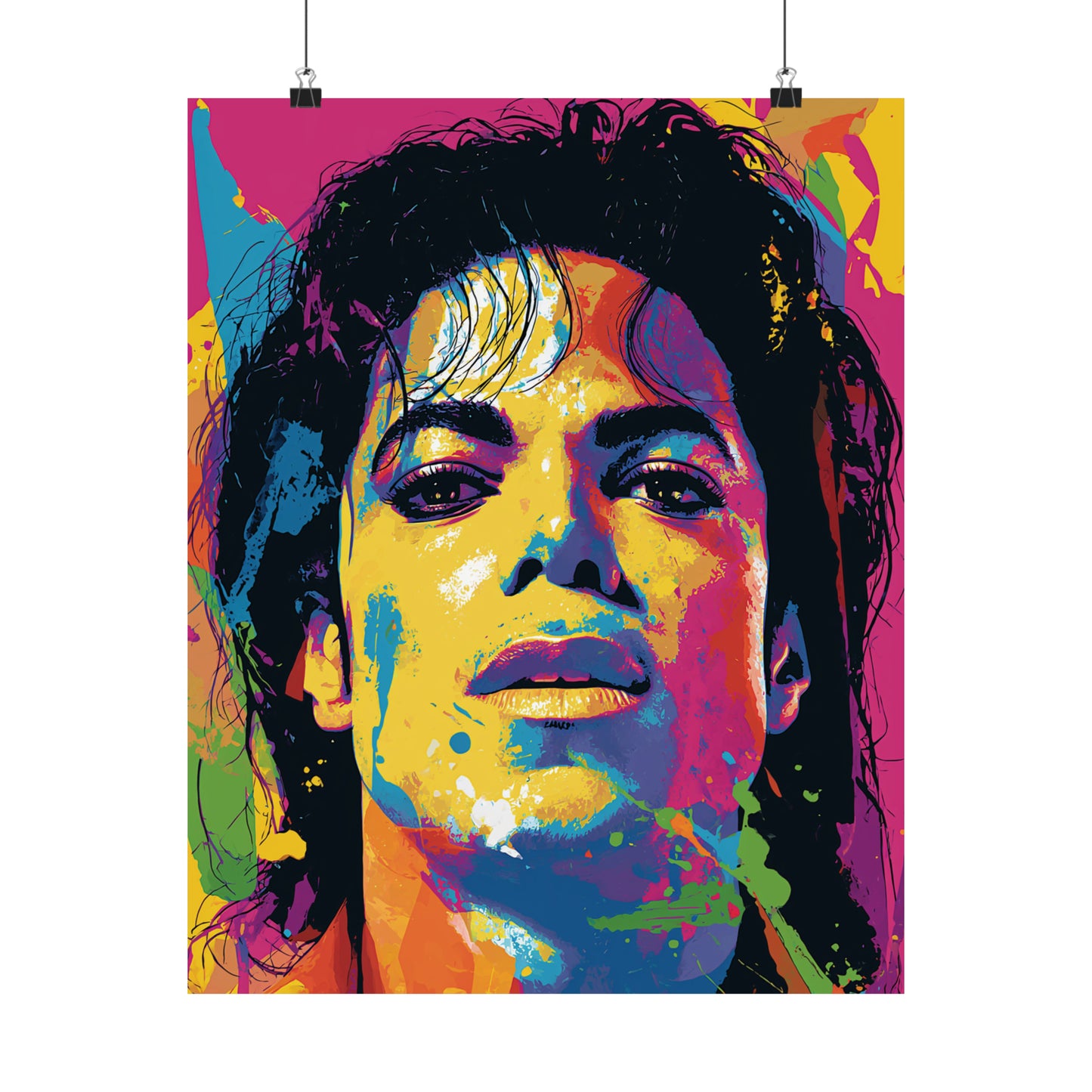 Jackson 1 Matte Vertical Posters