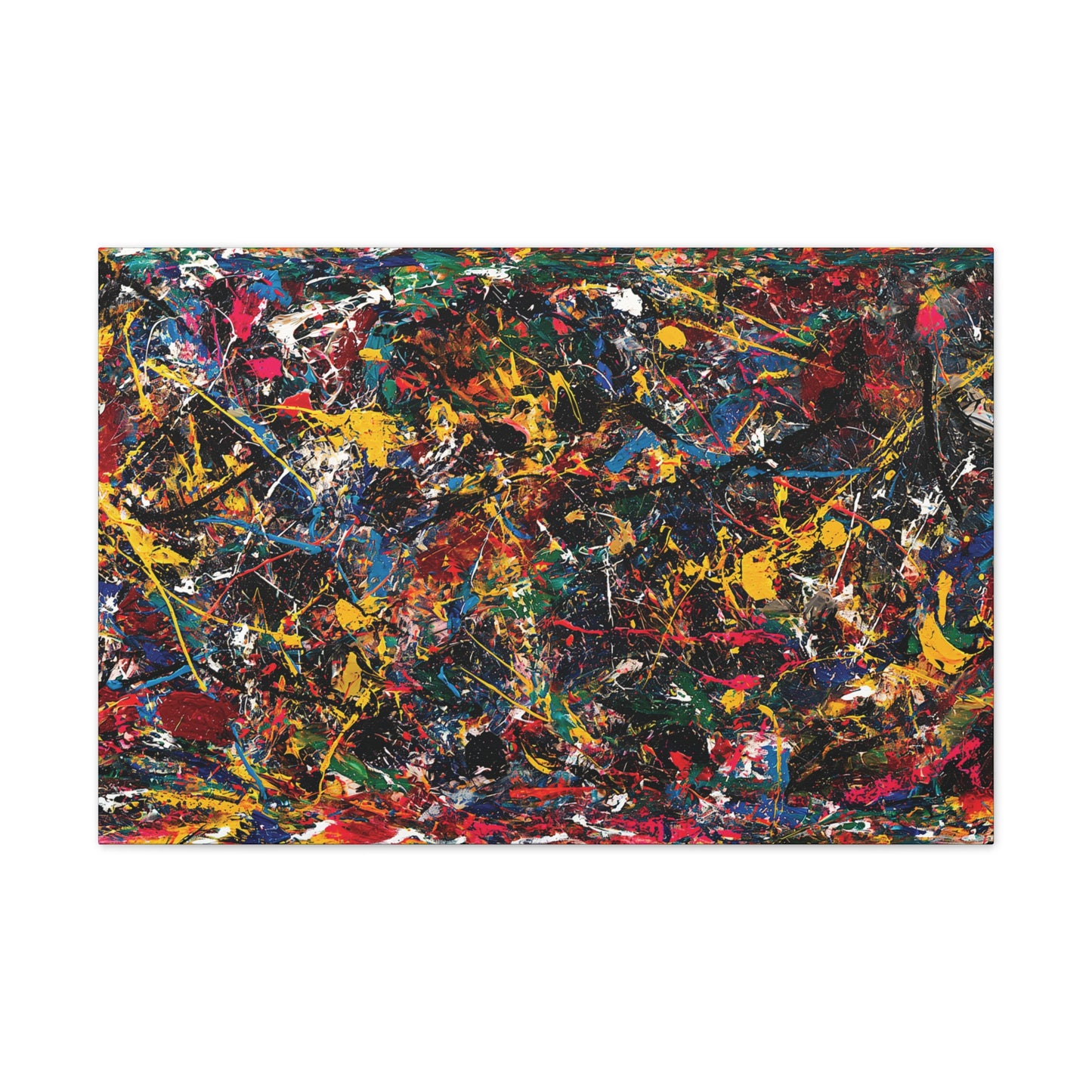 Jack C Poll 1 Canvas Stretched, 0.75"