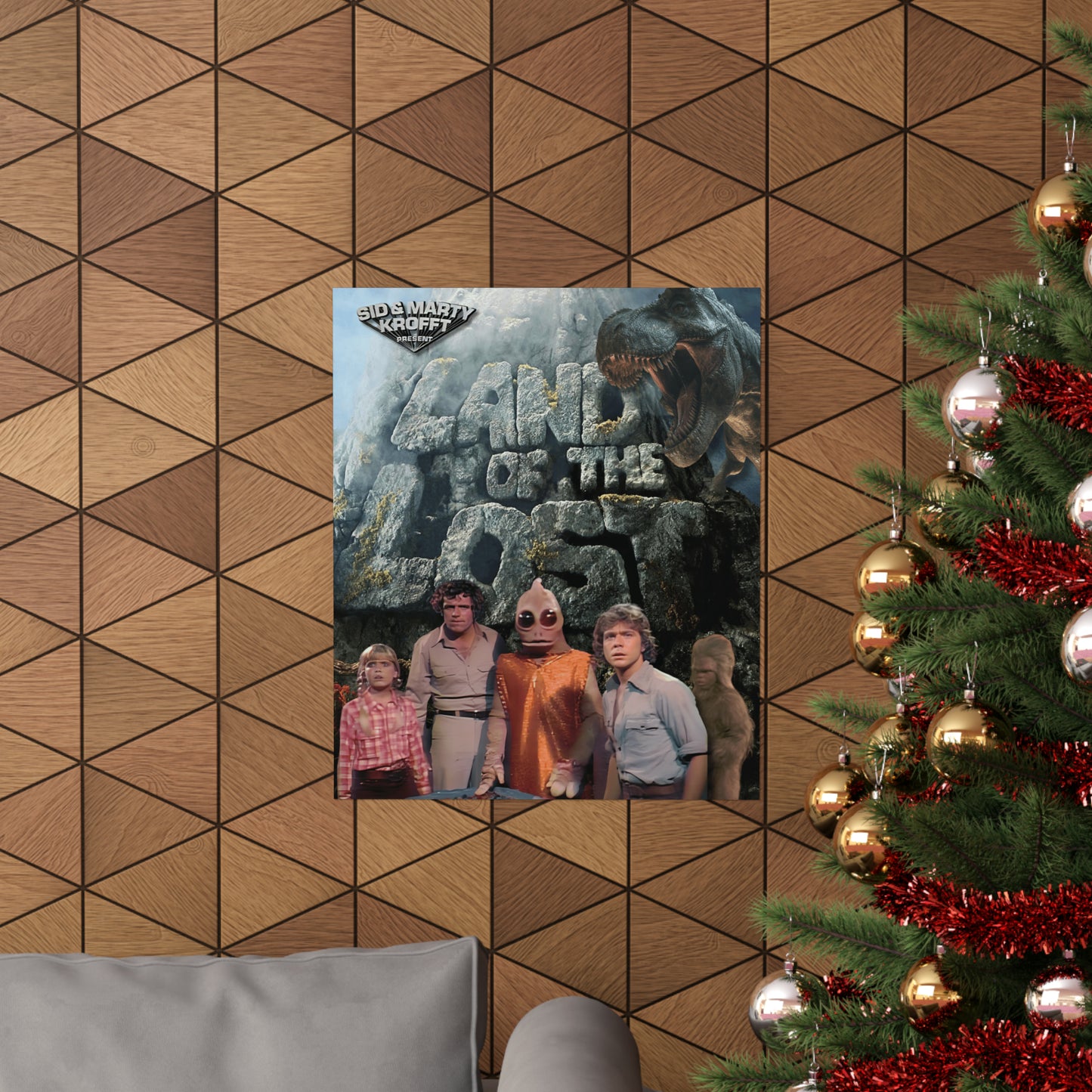 Land of the Lost Matte Vertical Posters