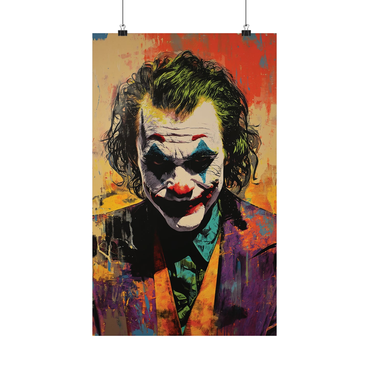 Joker 1 Matte Vertical Posters