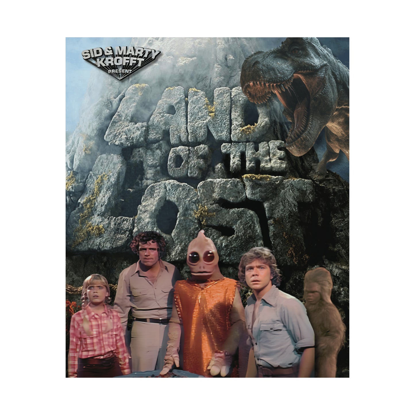 Land of the Lost Matte Vertical Posters