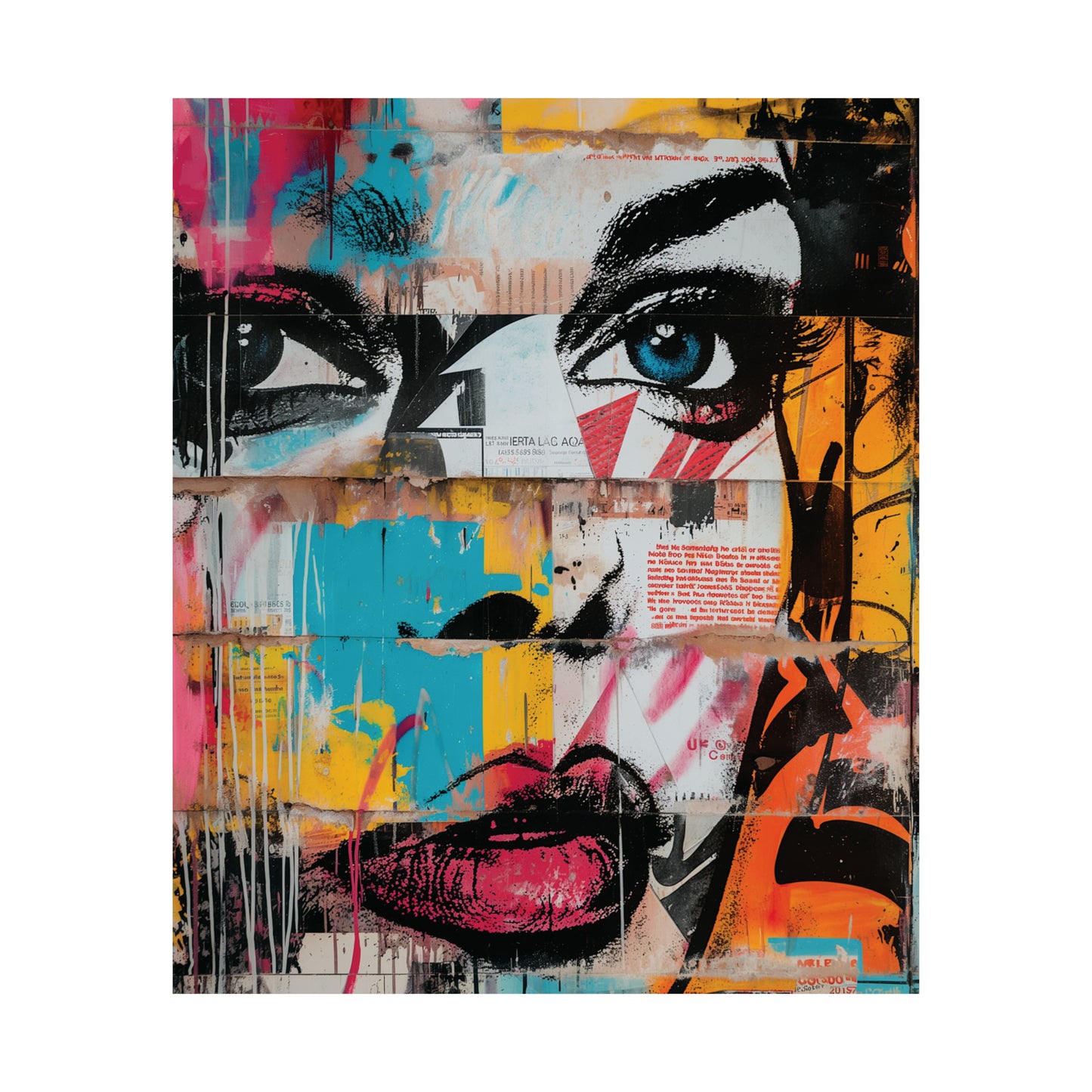 Girl 5 Matte Vertical Posters