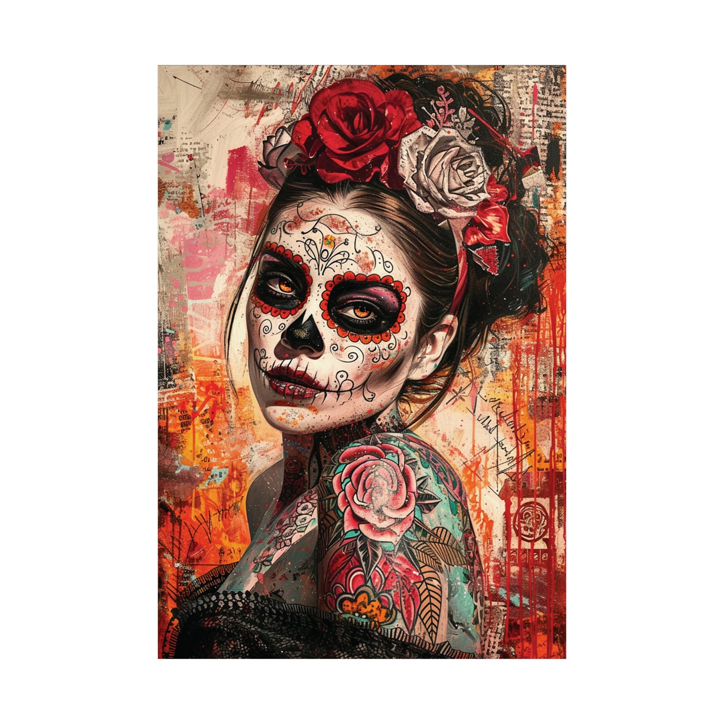 Day of the Dead 6 Matte Vertical Posters