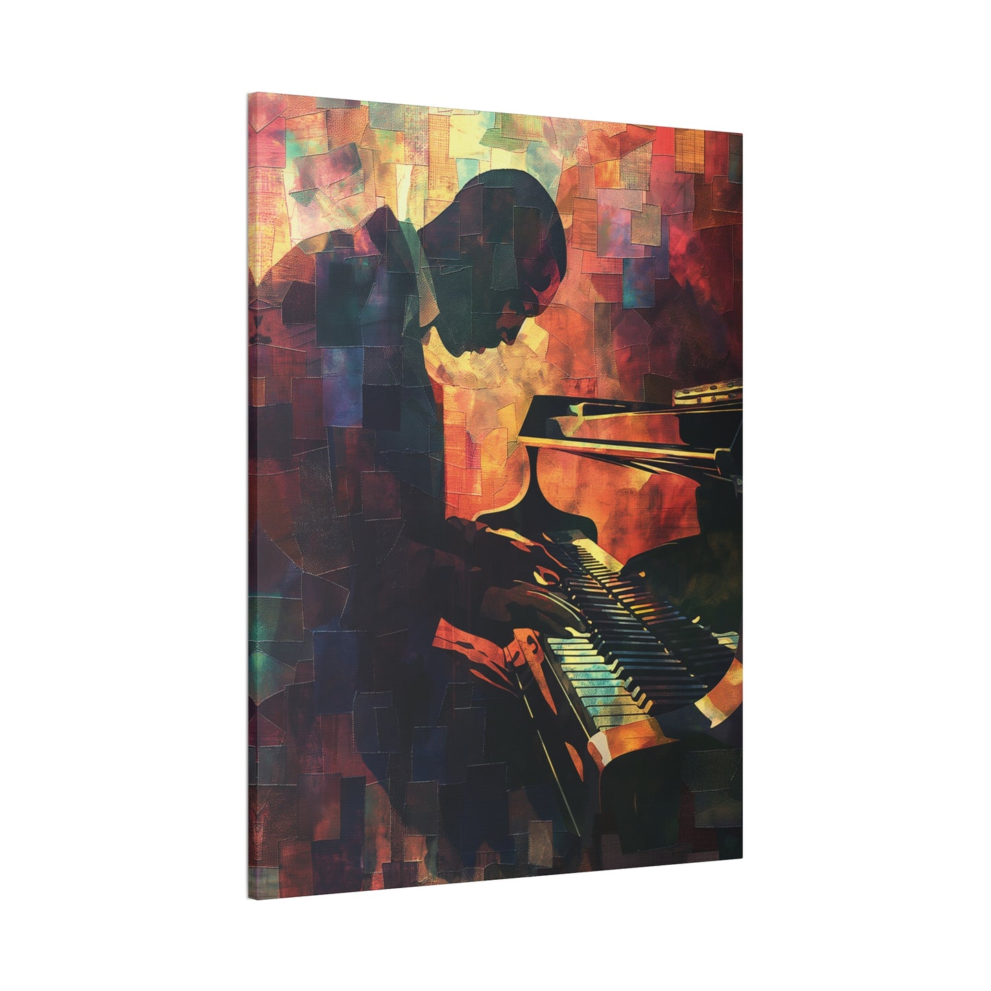 Piano 2 Canvas Stretched, 0.75"