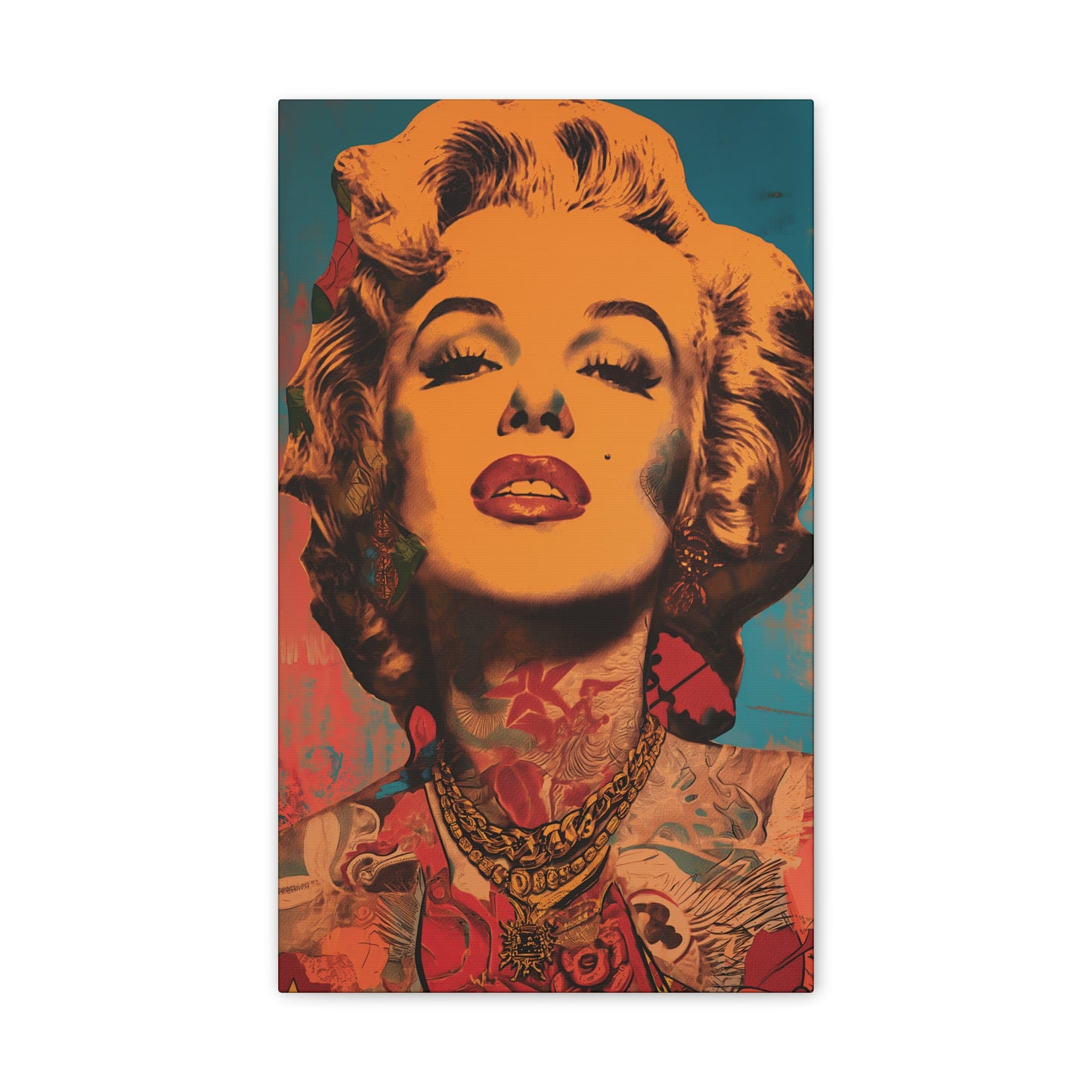 Marilyn 1 Canvas Stretched, 0.75"