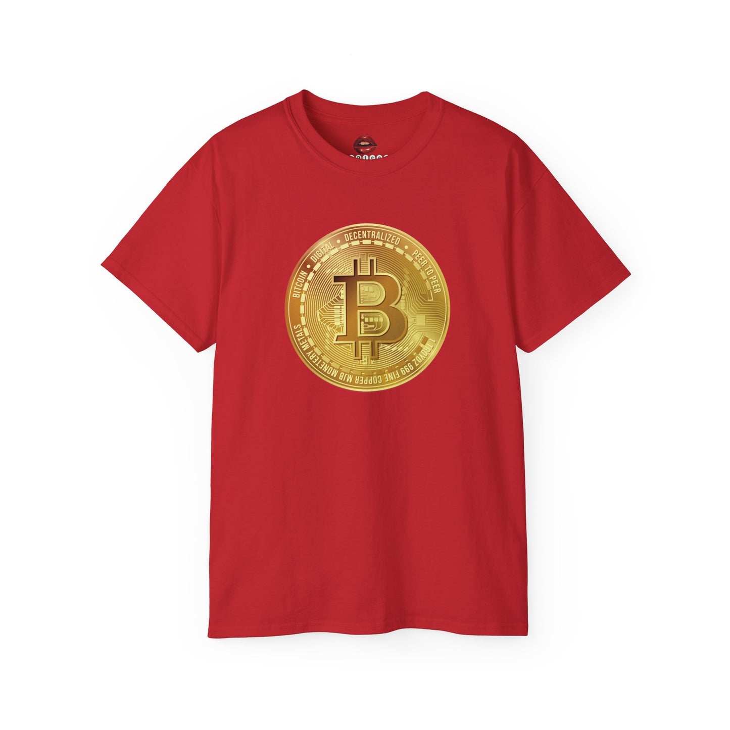 Bitcoin Coin Unisex Ultra Cotton Tee