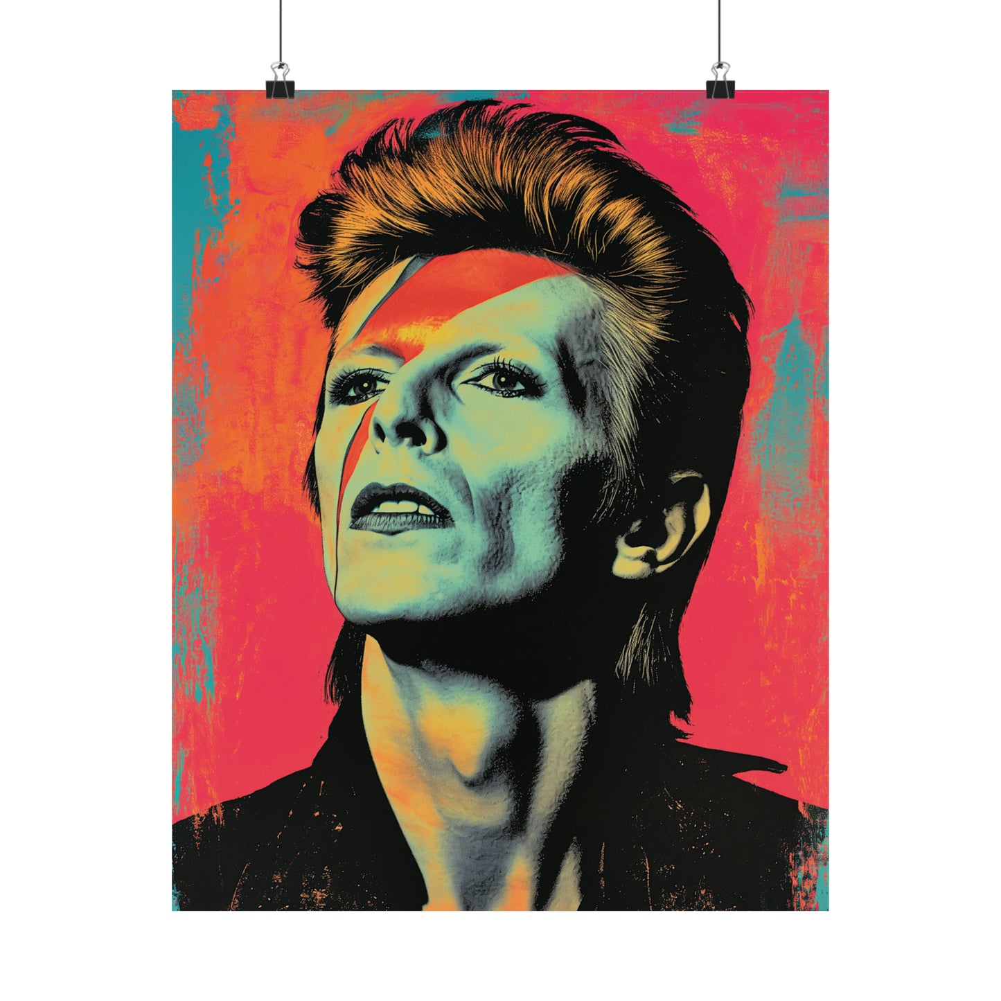 Bowie 1 Matte Vertical Posters