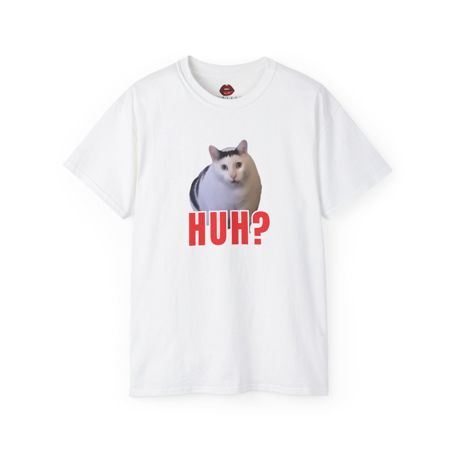 Huh? Cat Unisex Ultra Cotton Tee